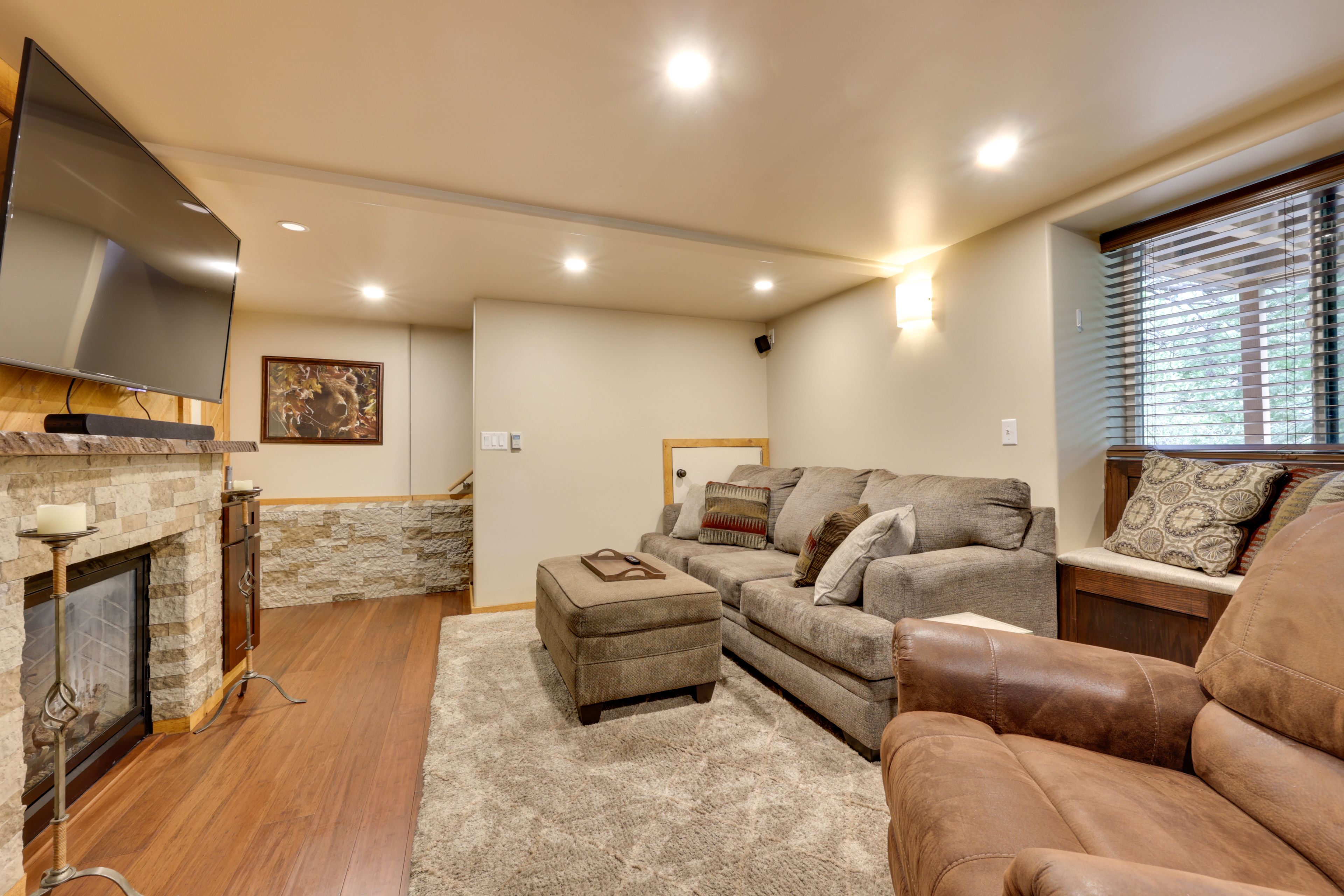 Downstairs Den | Queen Sleeper Sofa
