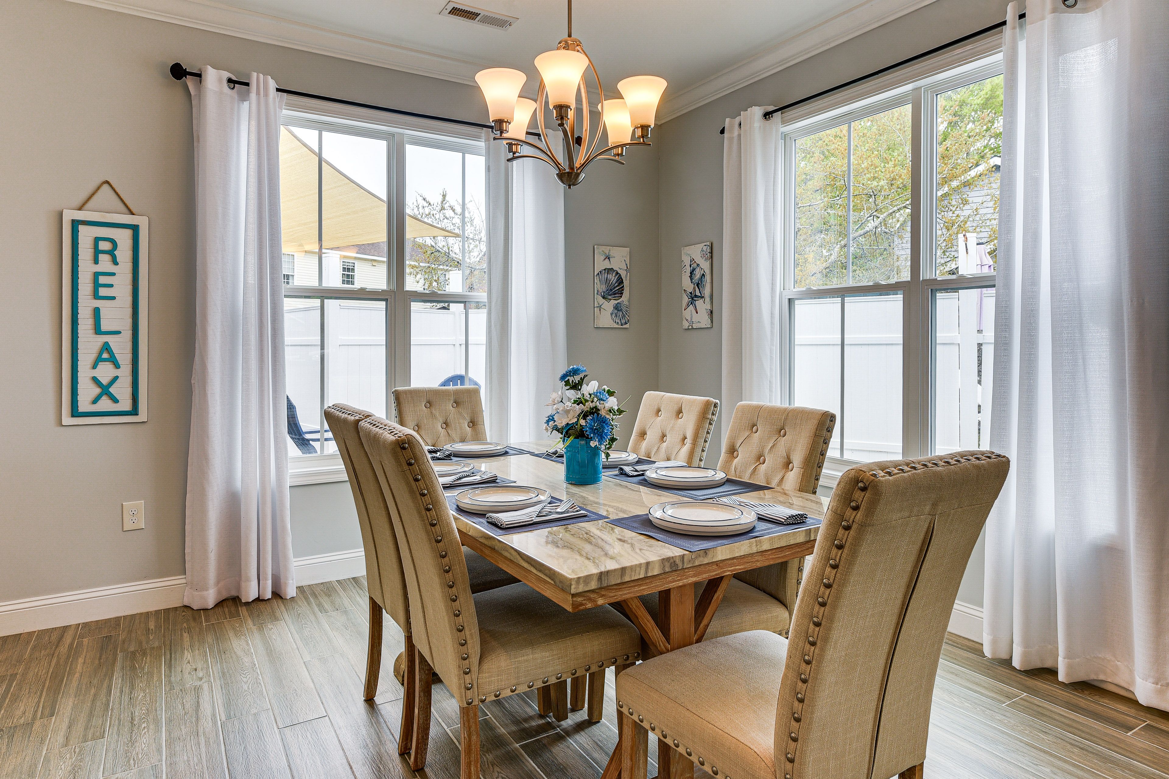 Dining Area | Dishes & Flatware Provided | 1st Floor