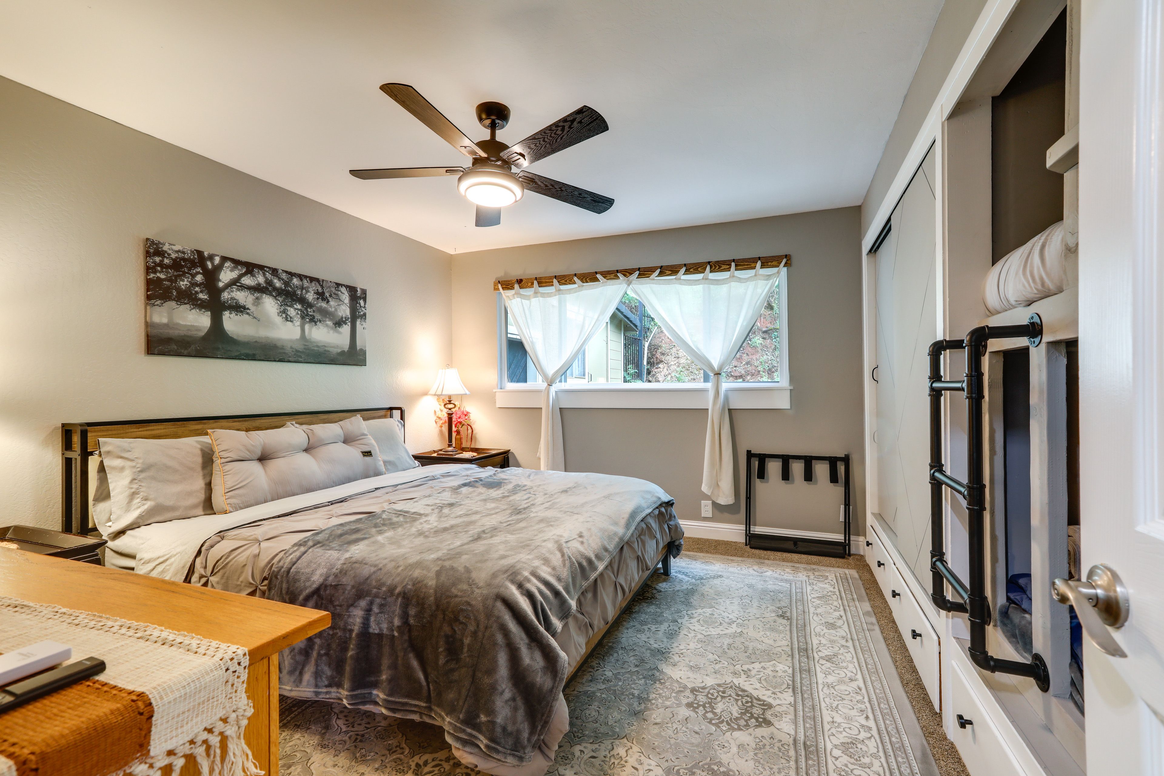 Bedroom 2 | King Bed | Twin Bunk Bed | Main Floor