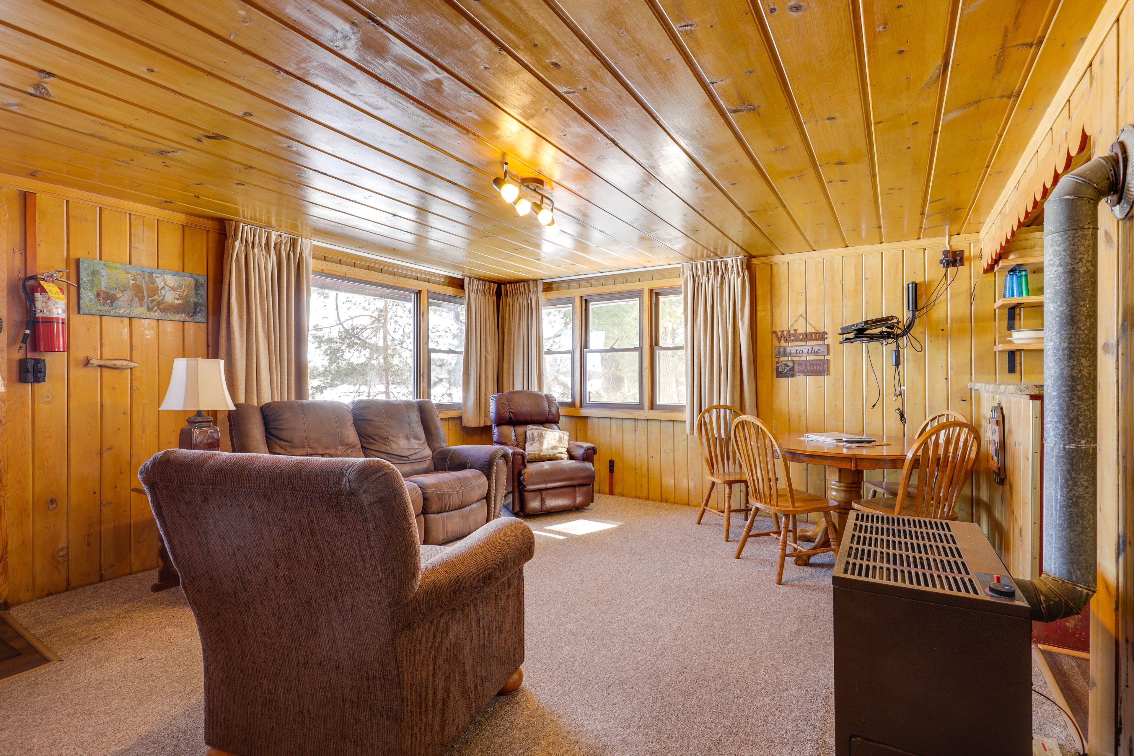Arbor Vitae Vacation Rental | 2BR | 1BA | 567 Sq Ft