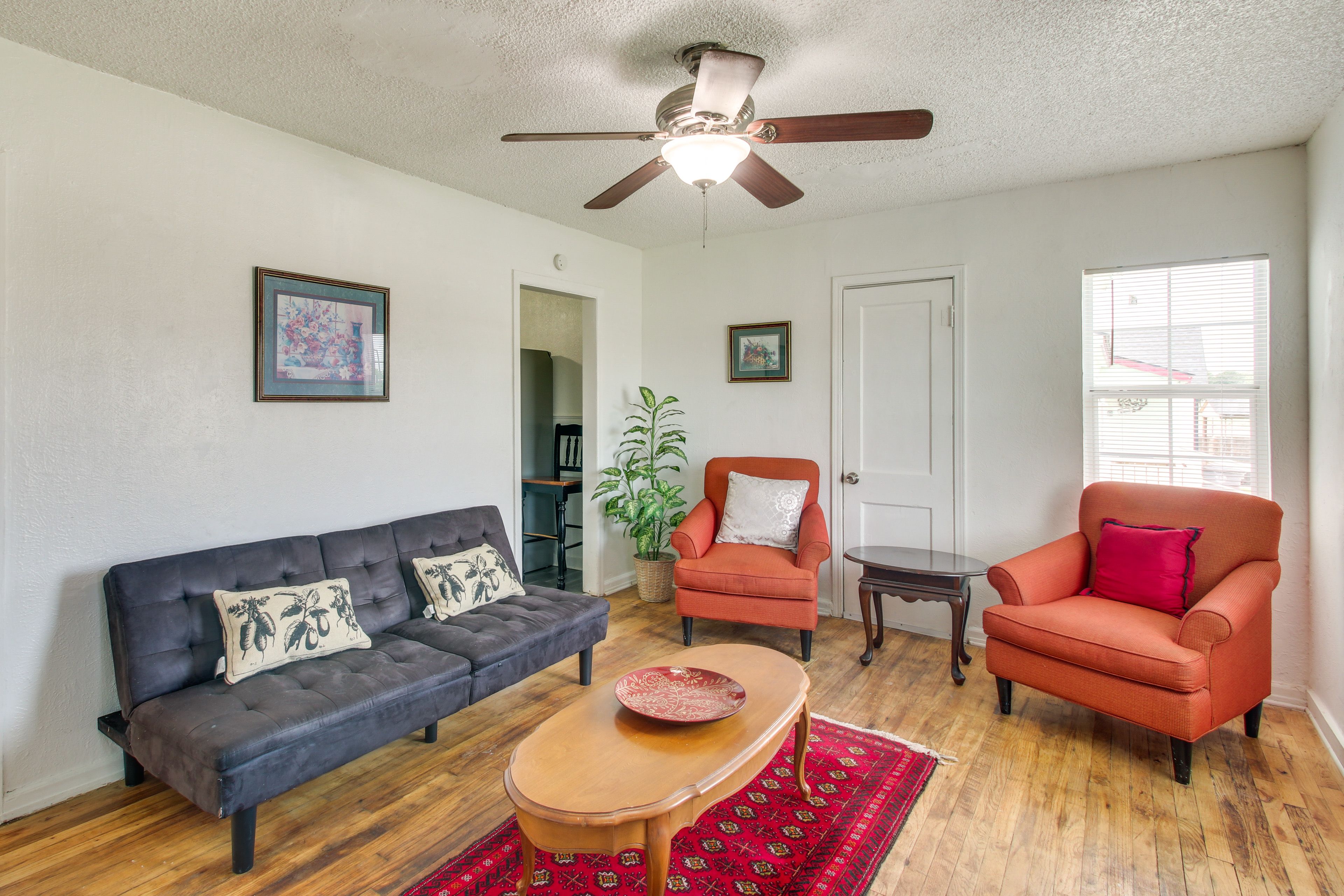 Lawton Vacation Rental | 2BR | 1BA | 726 Sq Ft