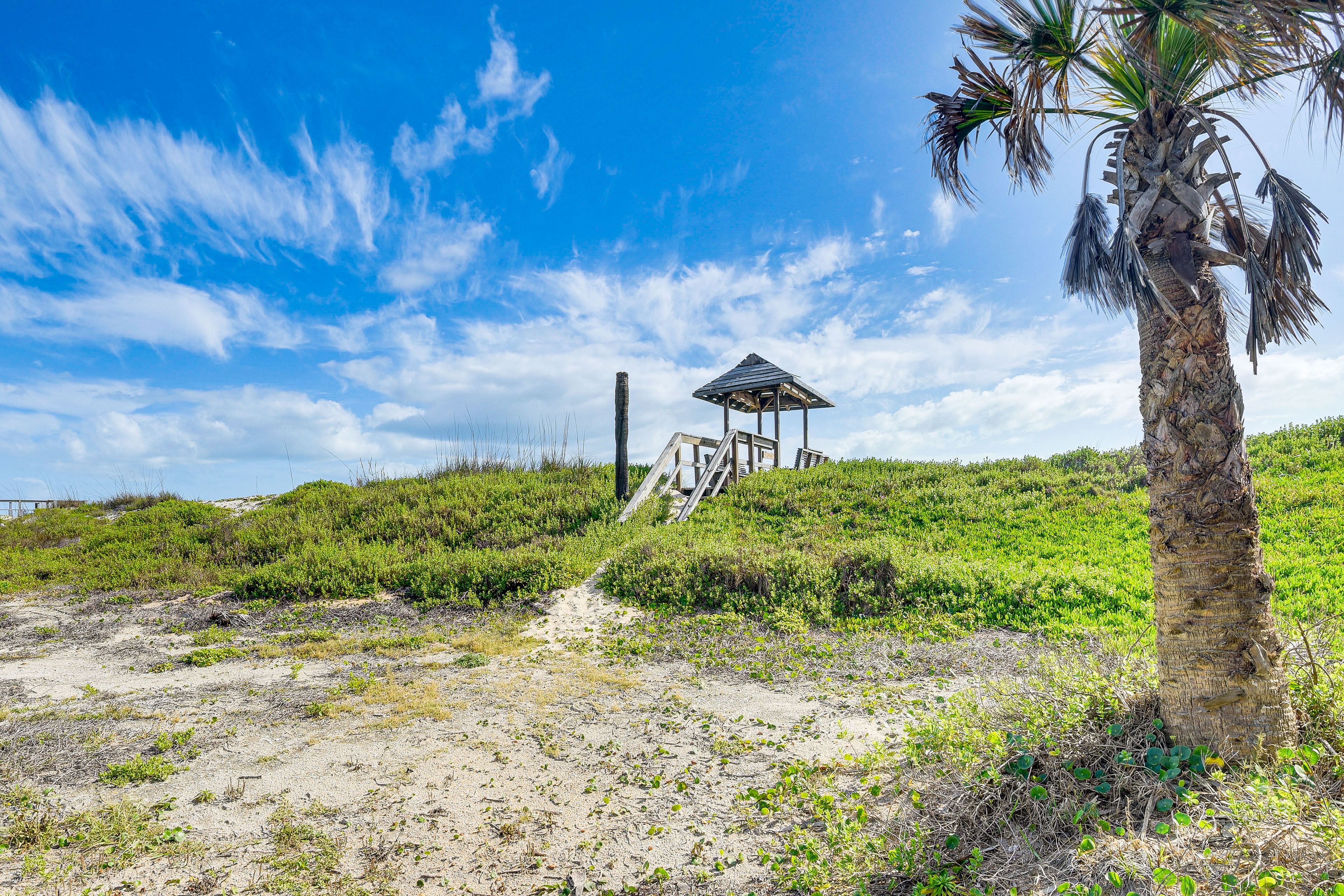 Steps to Private Beach