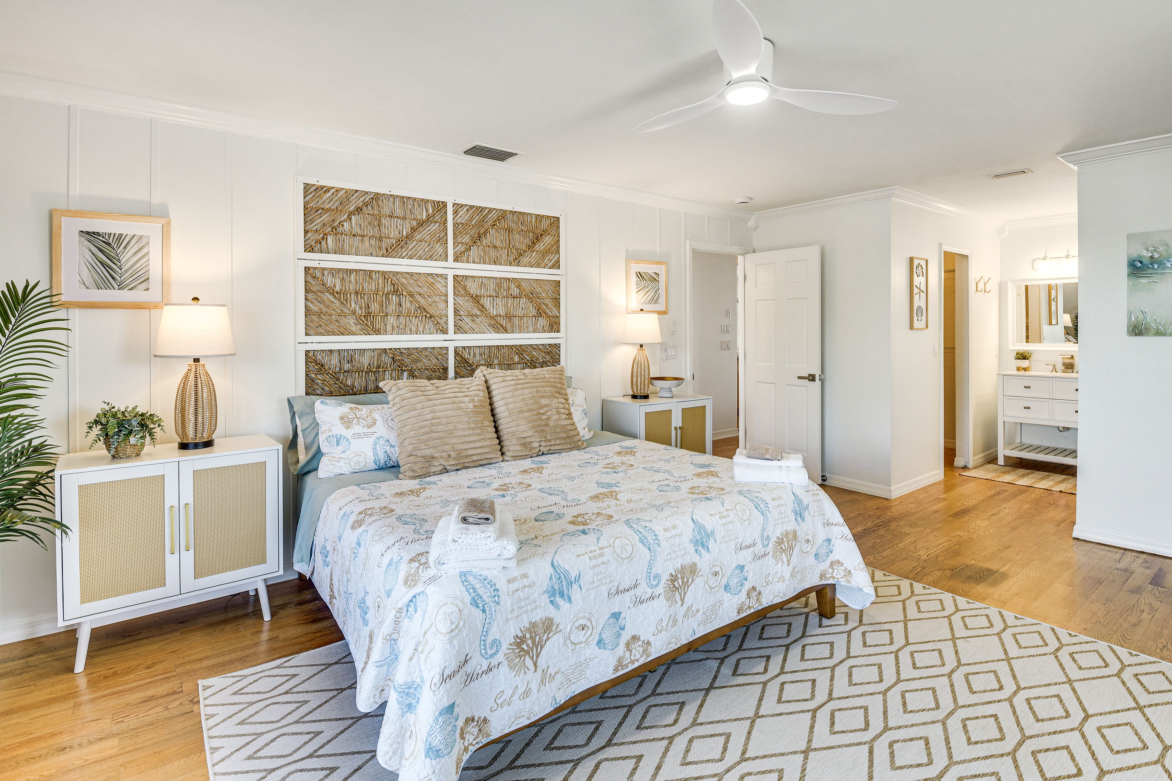 Bedroom 1 | King Bed | En-Suite Bathroom | Balcony | 2nd Floor