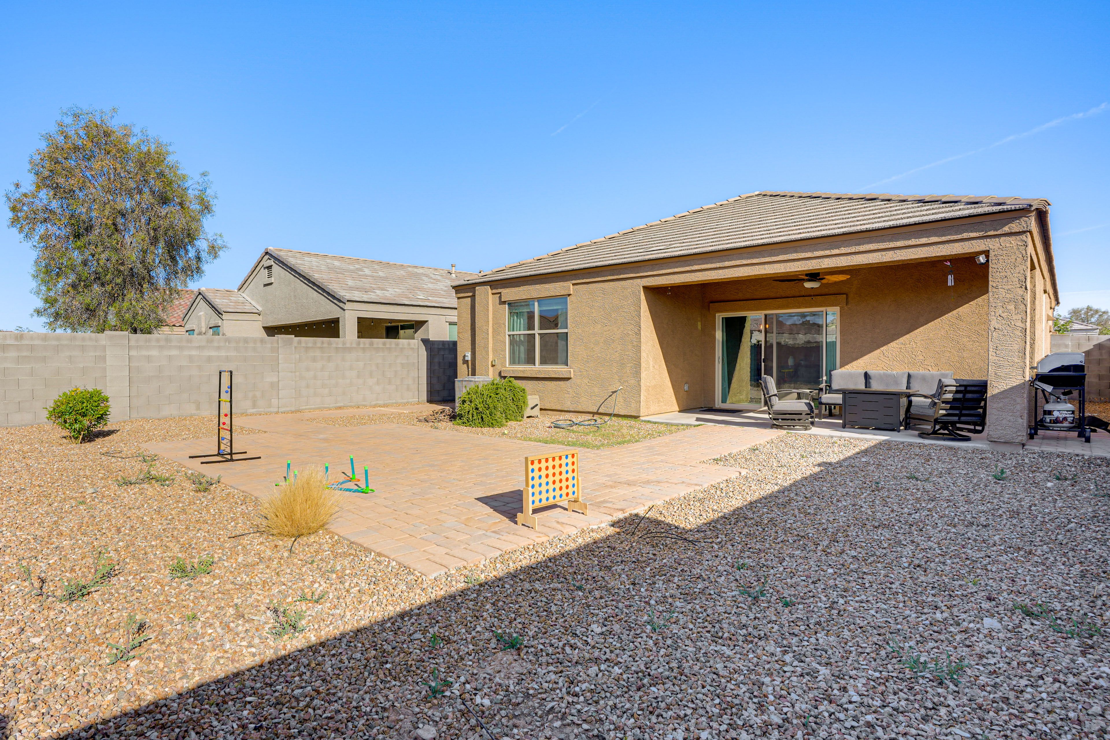 Fenced Yard | Patio | Games | Grill
