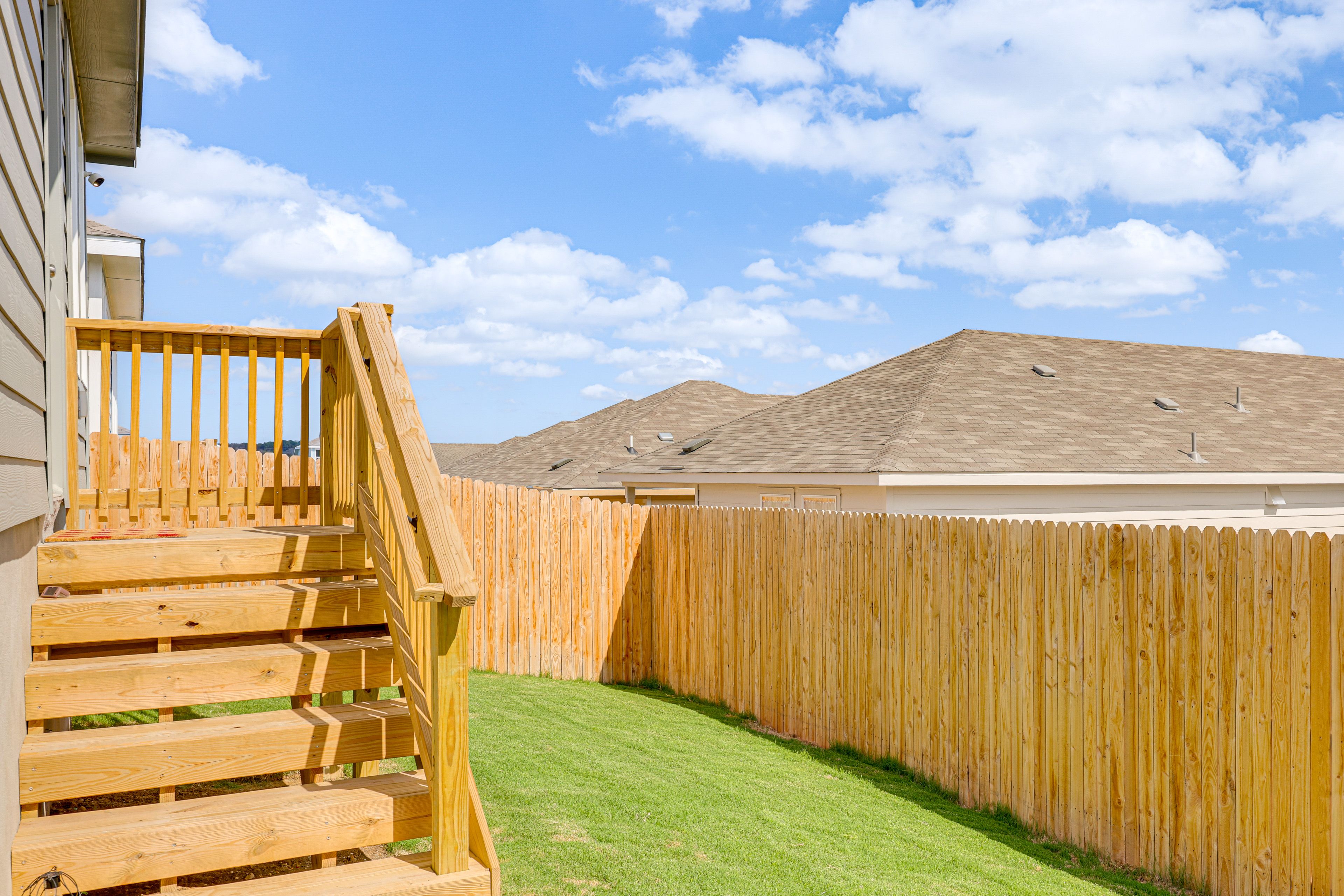 Private Backyard Area