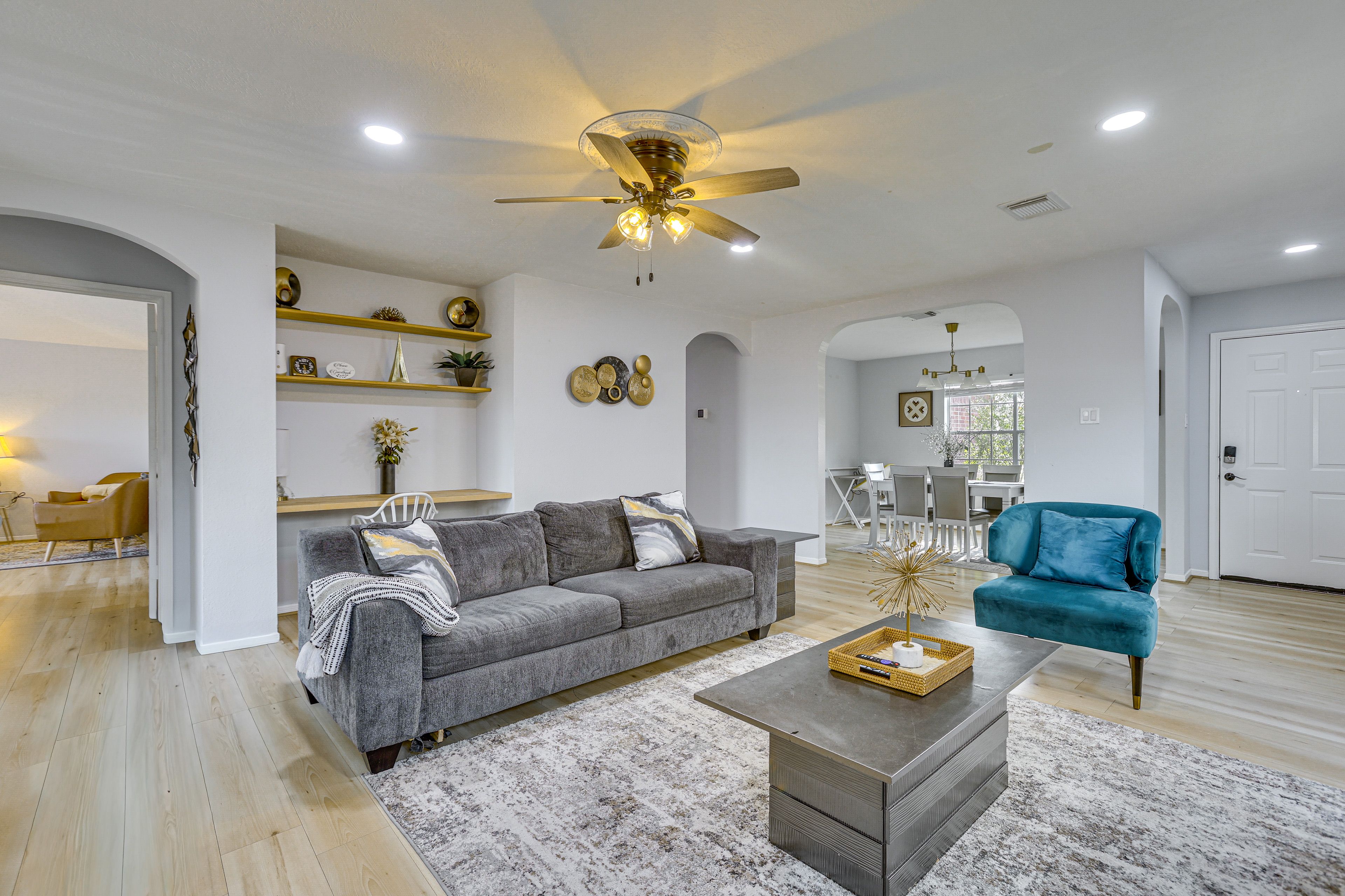 Houston Vacation Rental | 3BR | 2BA | 1,683 Sq Ft