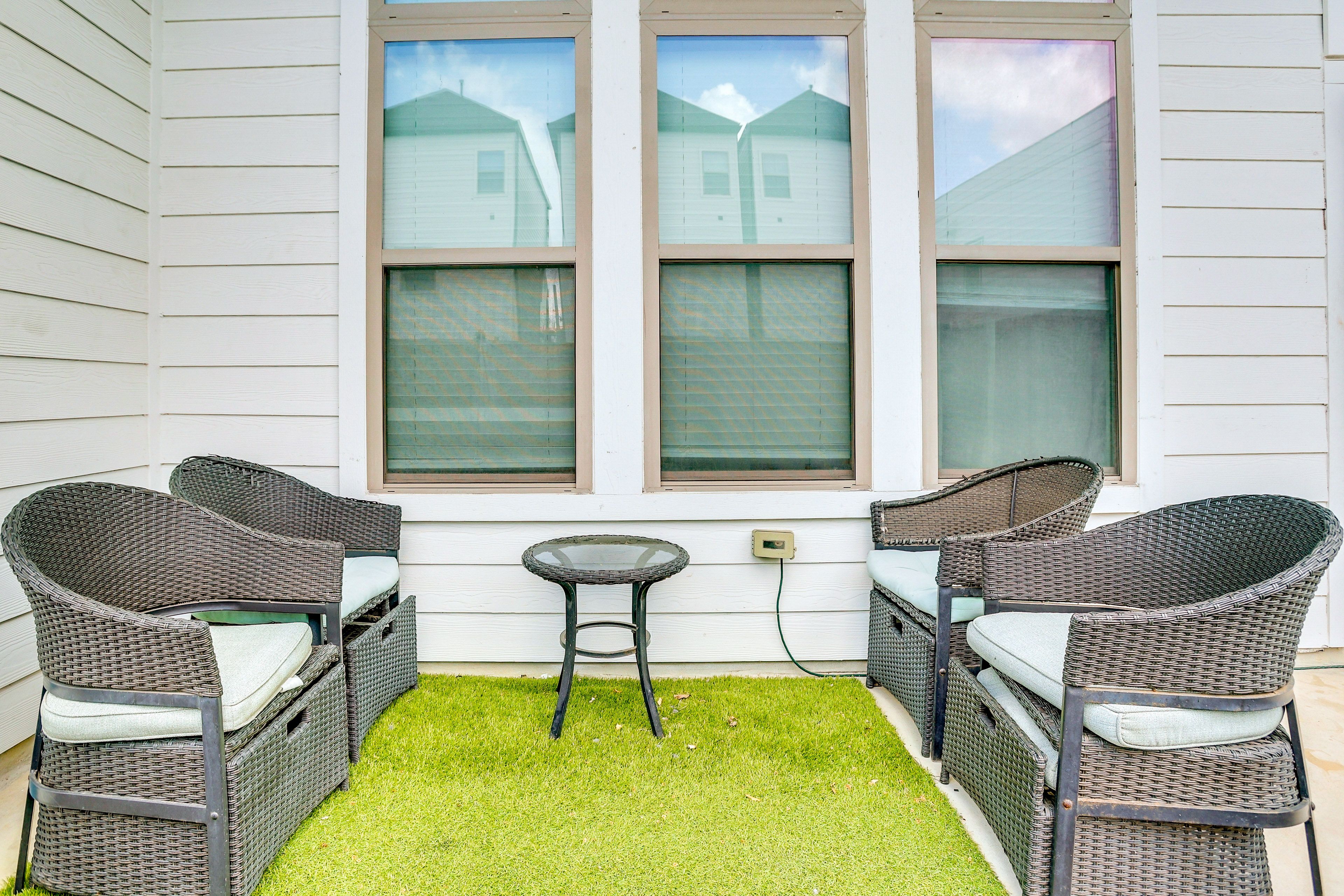 Private Backyard Area