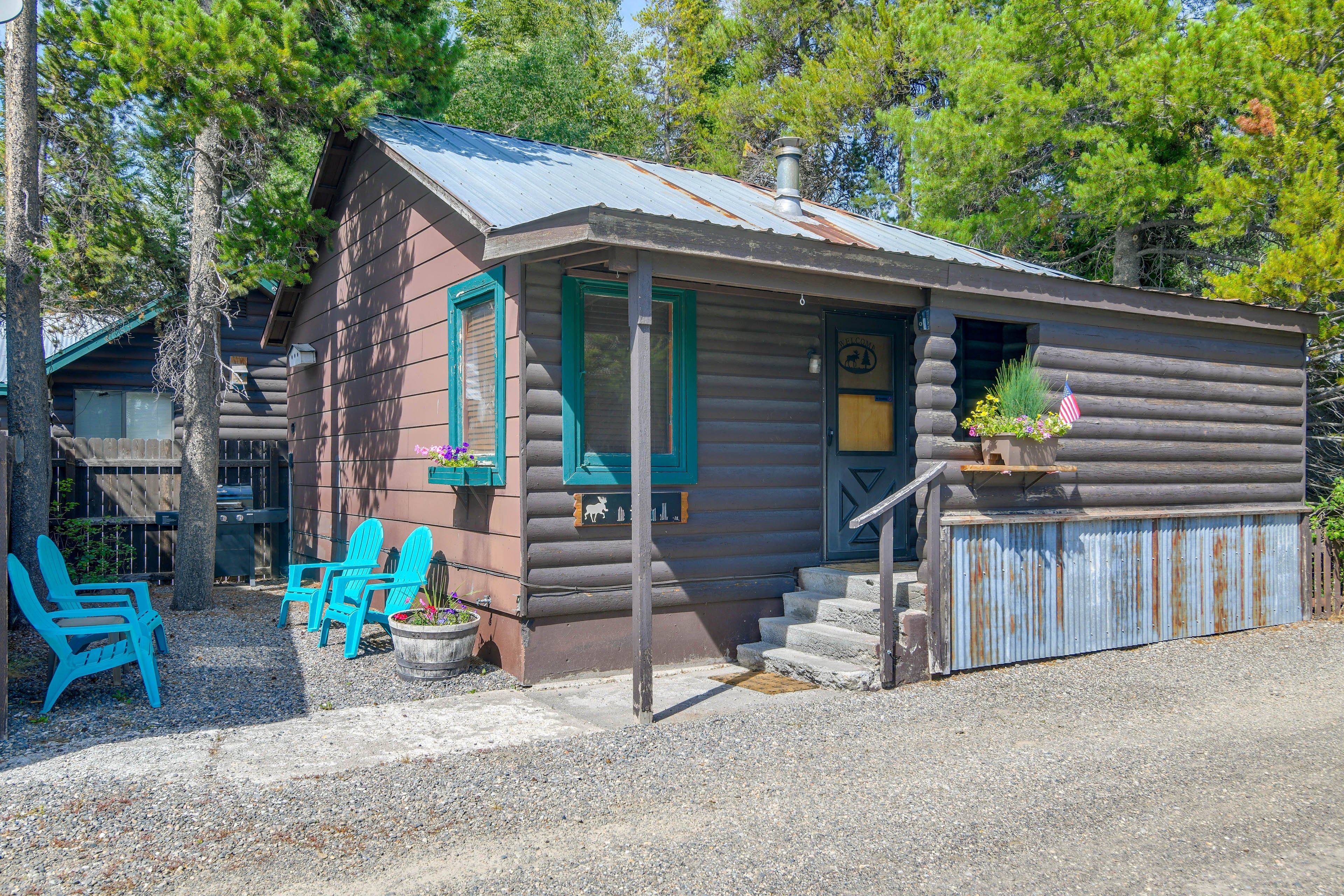 West Yellowstone Vacation Rental | 1BR | 1BA | 650 Sq Ft