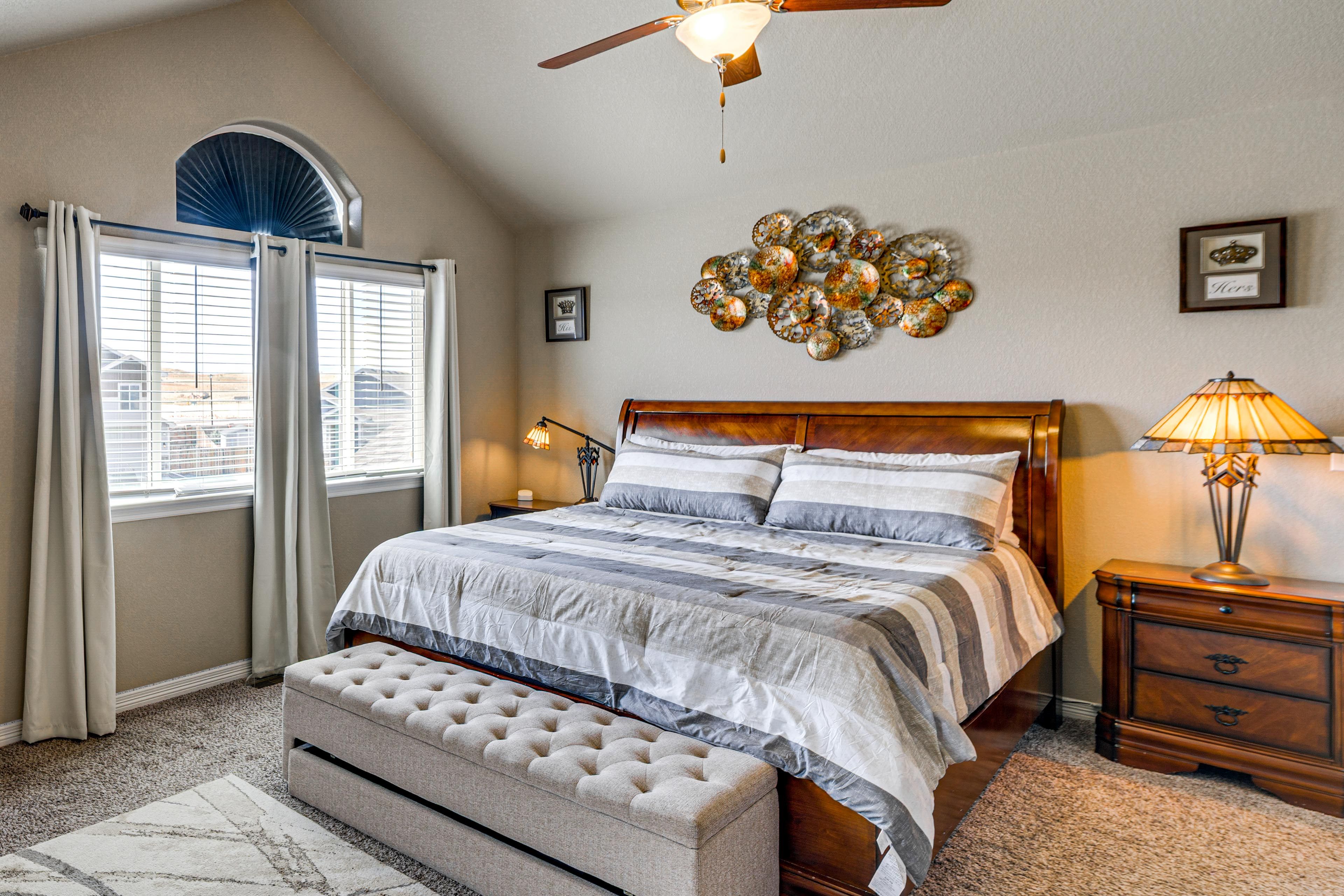 Bedroom 1 | King Bed | 2nd Floor