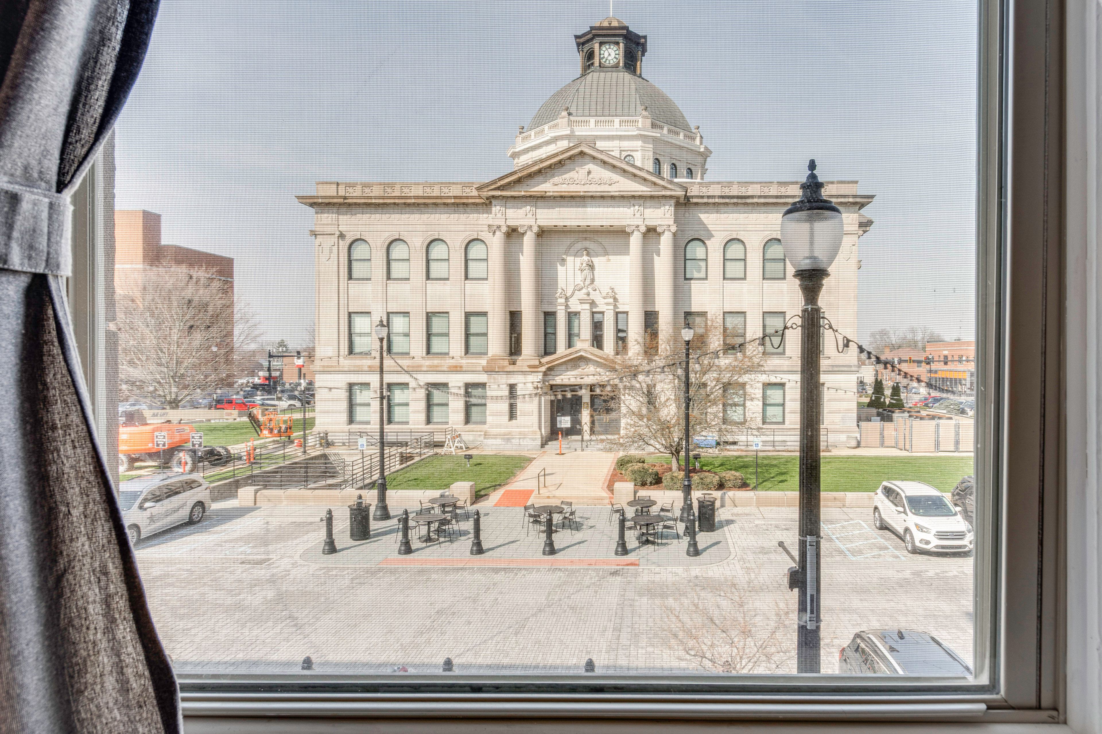 View From Bedroom | Historic Courthouse