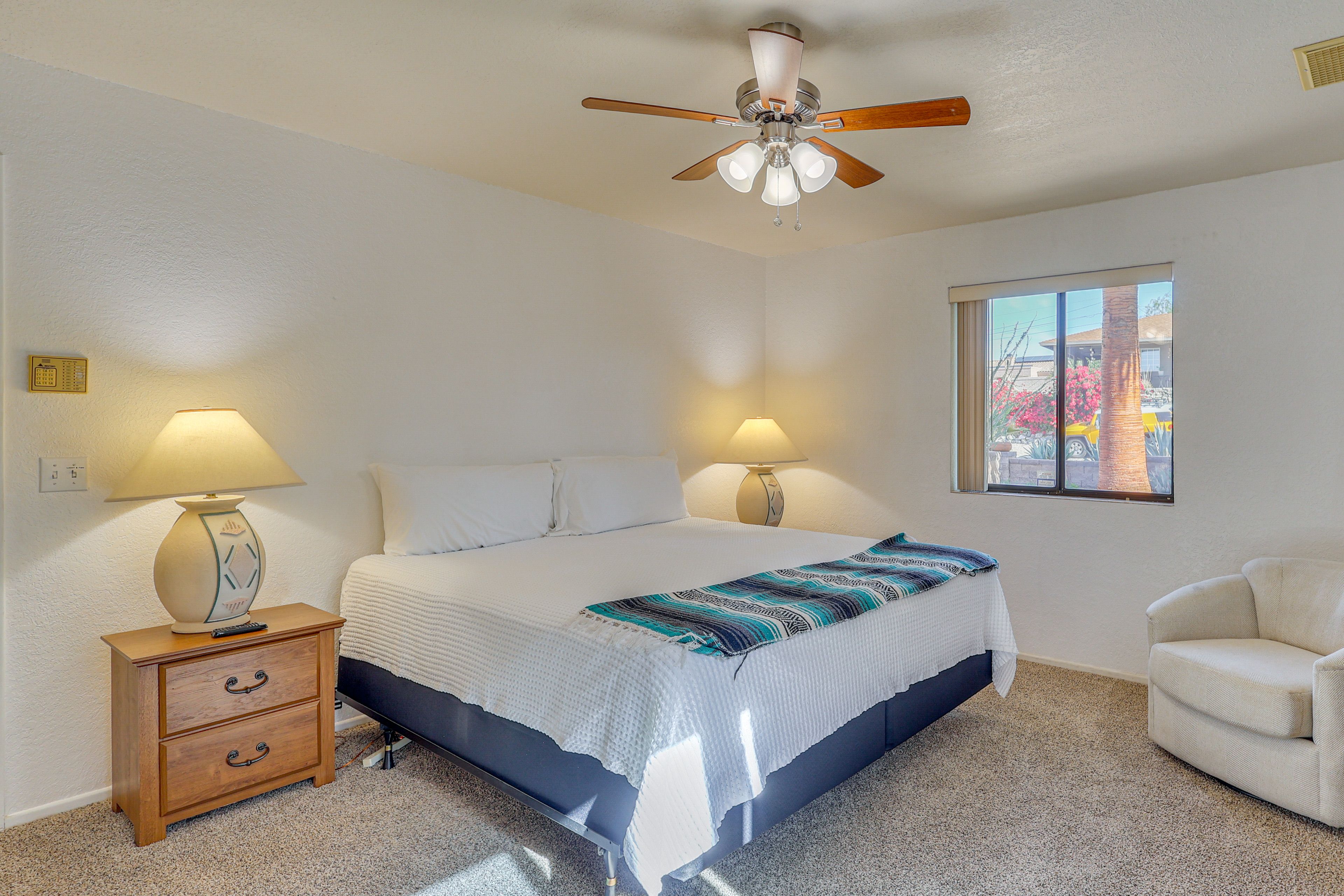 Bedroom 1 | King Bed | Smart TV