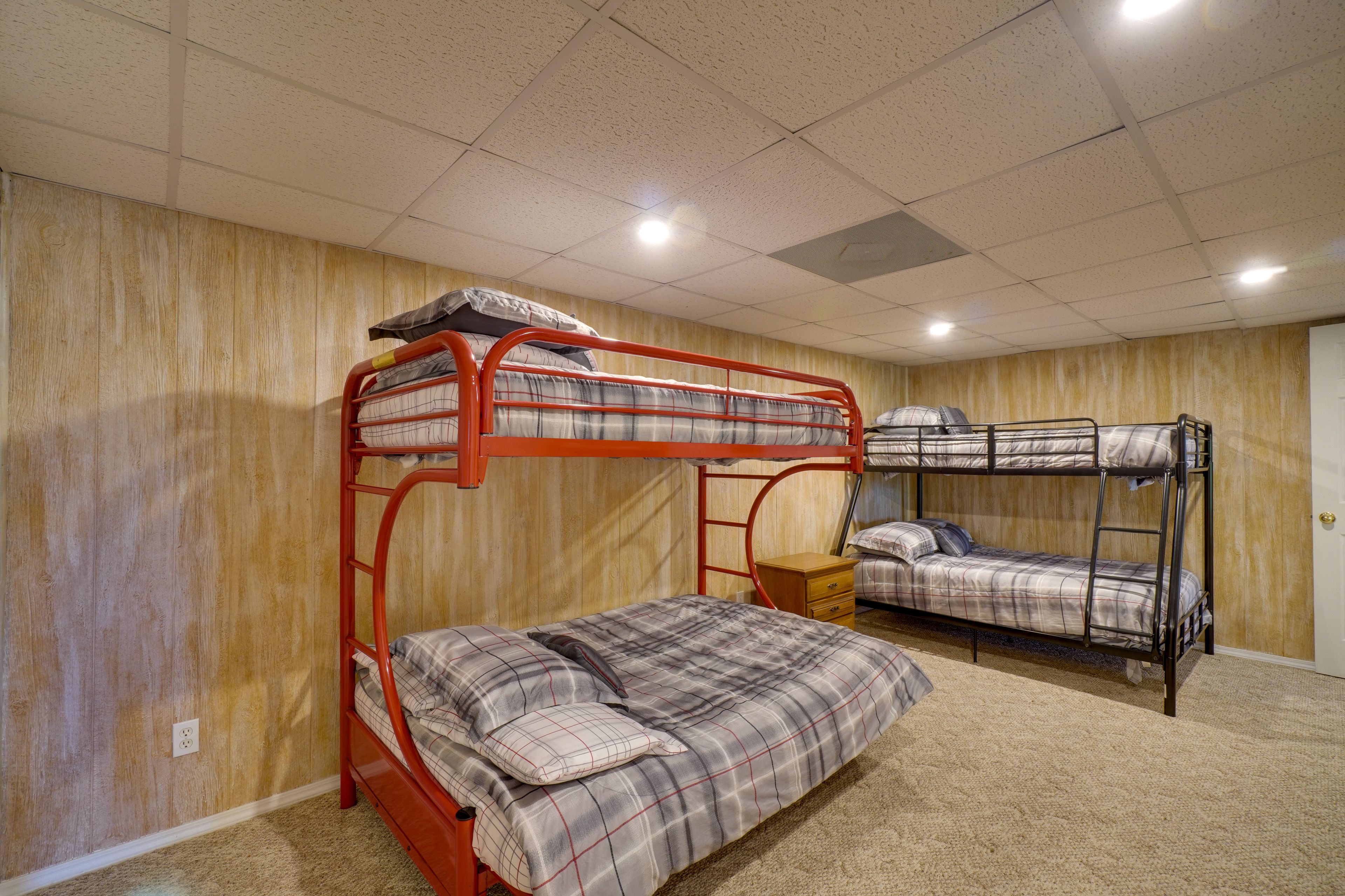 Bedroom 5 | 2 Twin/Full Bunk Beds | Lower Level