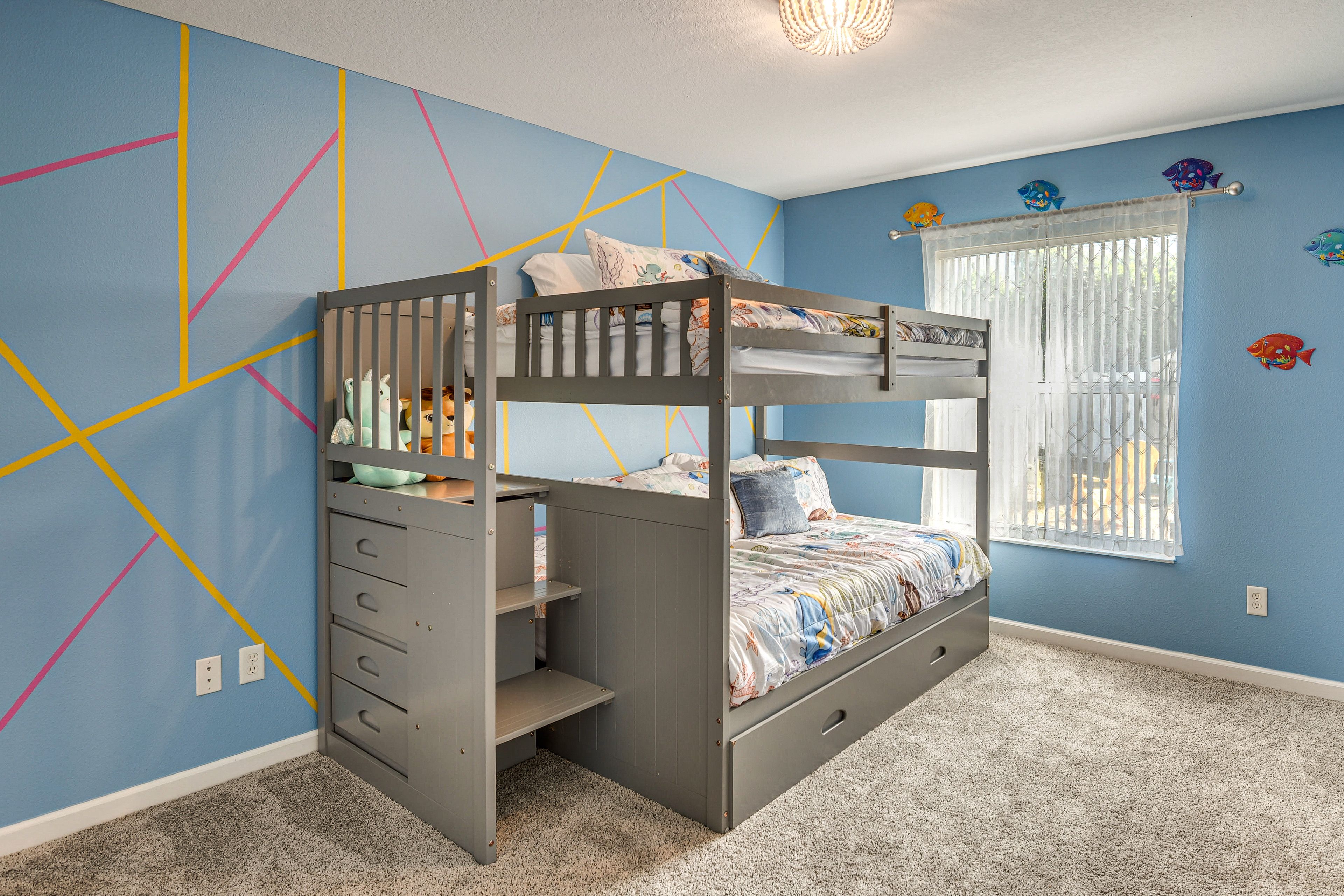 Bedroom 3 | Full Bunk Bed w/ Twin Trundle