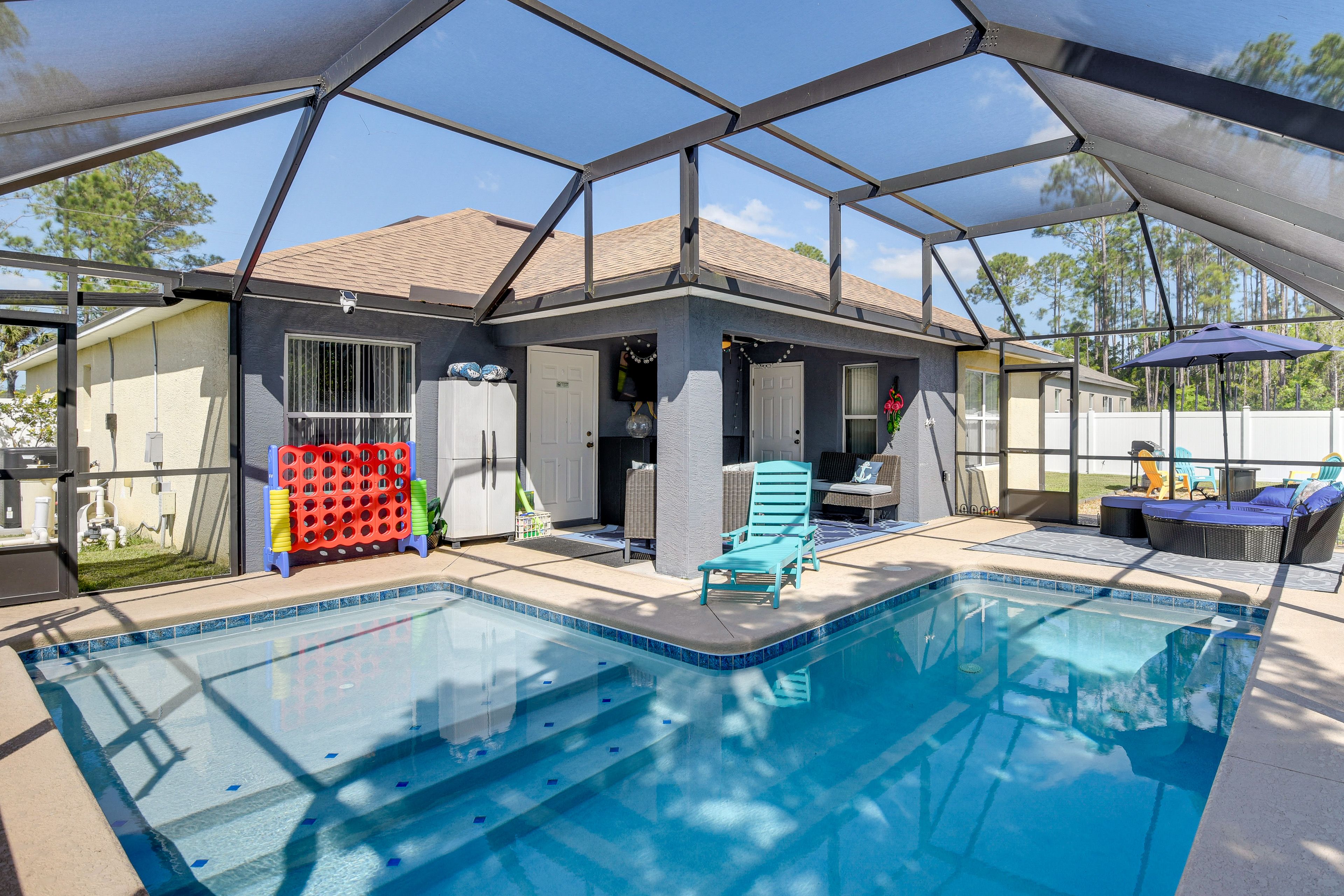 Palm Coast Vacation Rental | 3BR | 2BA | 1,567 Sq Ft