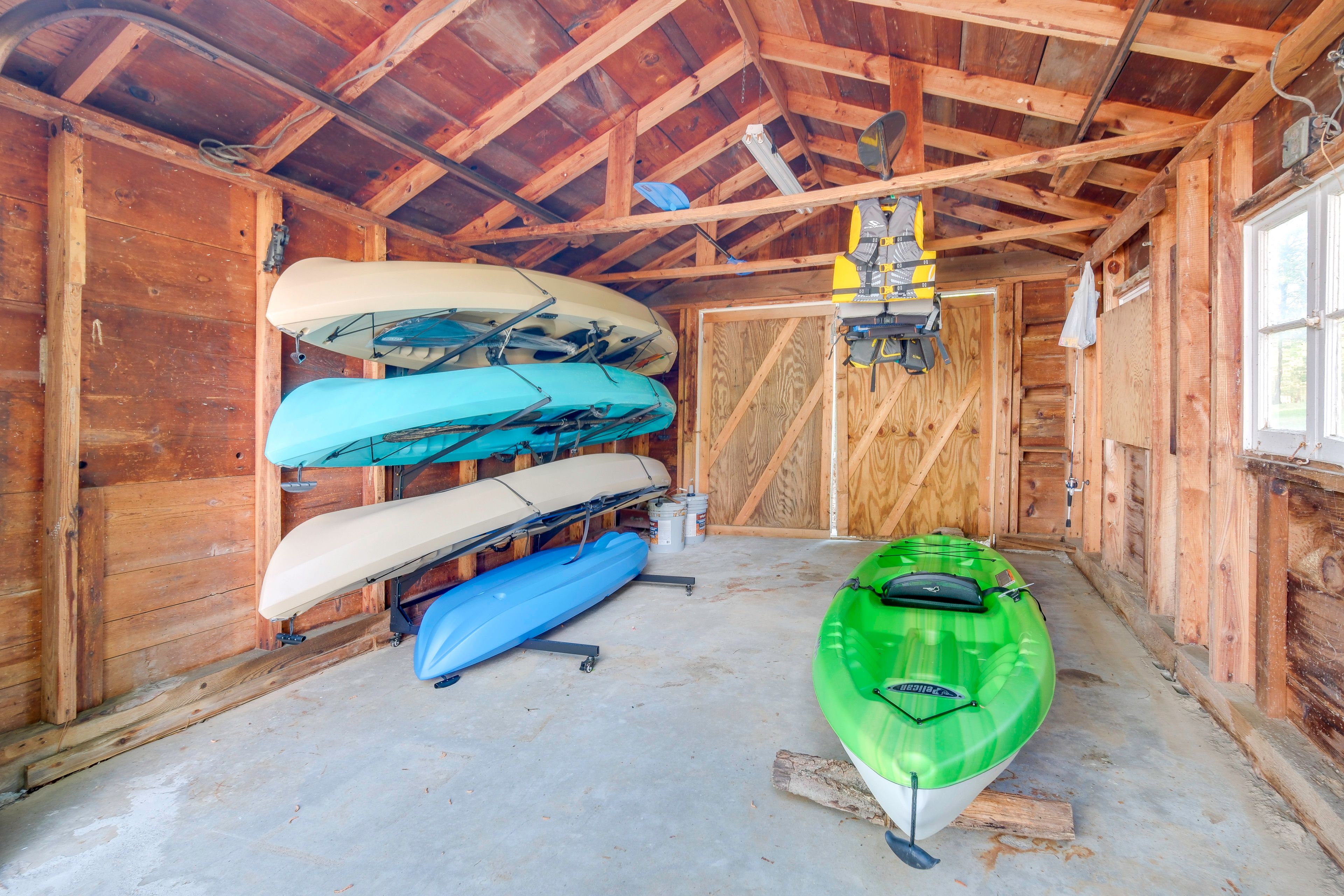 Kayaks Provided