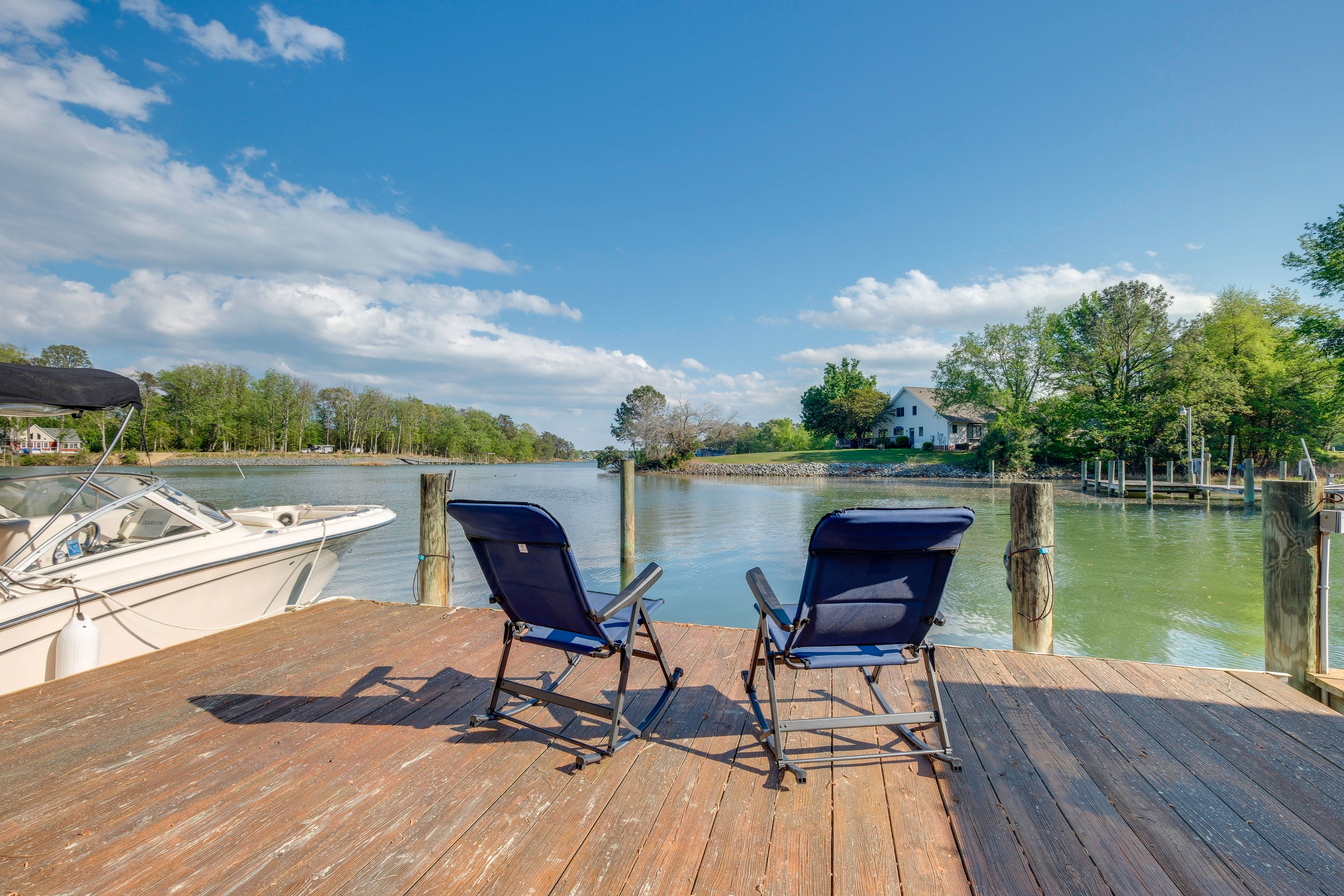 Shared Dock | Homeowner On-Site