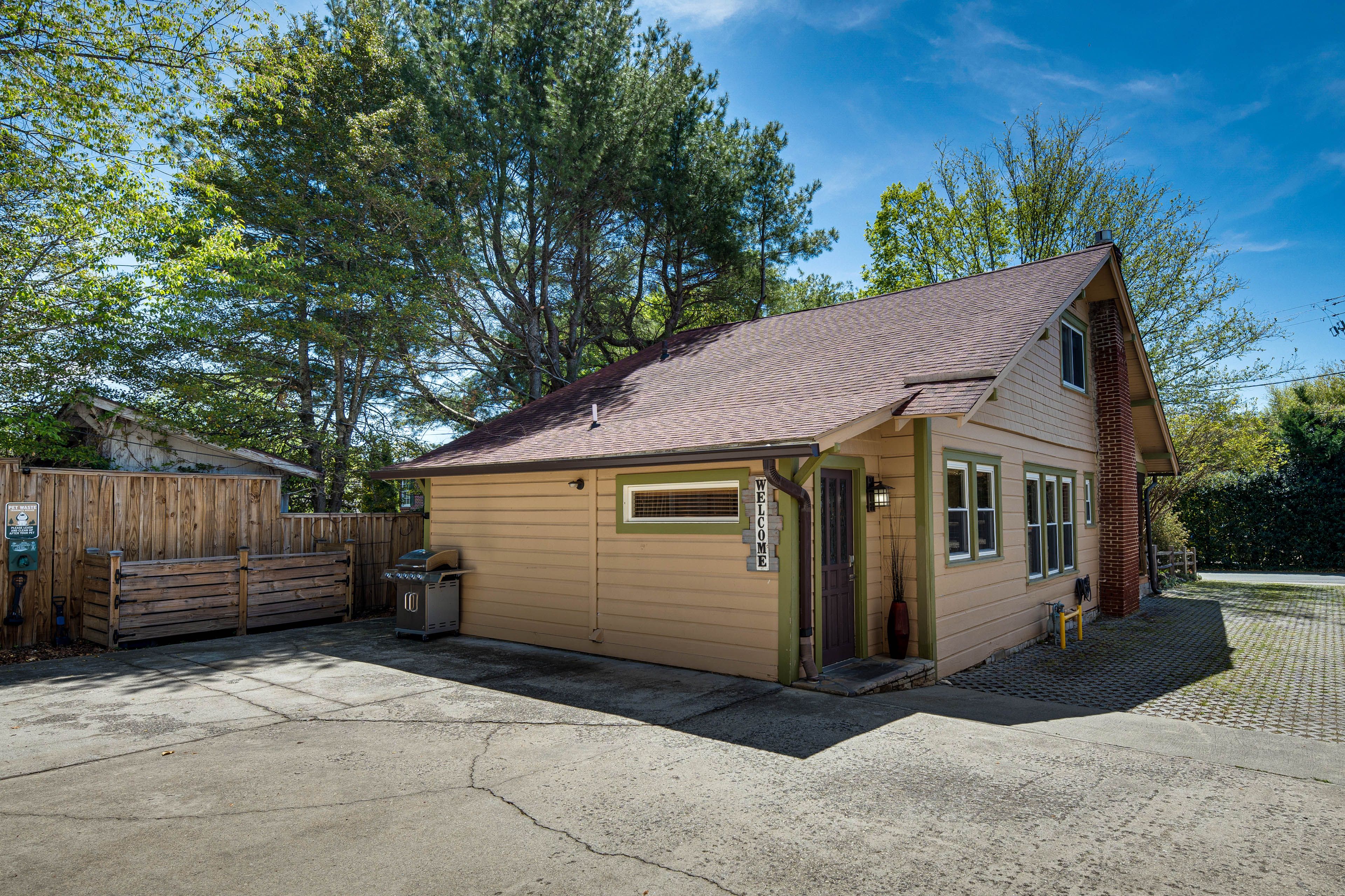 Driveway Space | Gas Grill