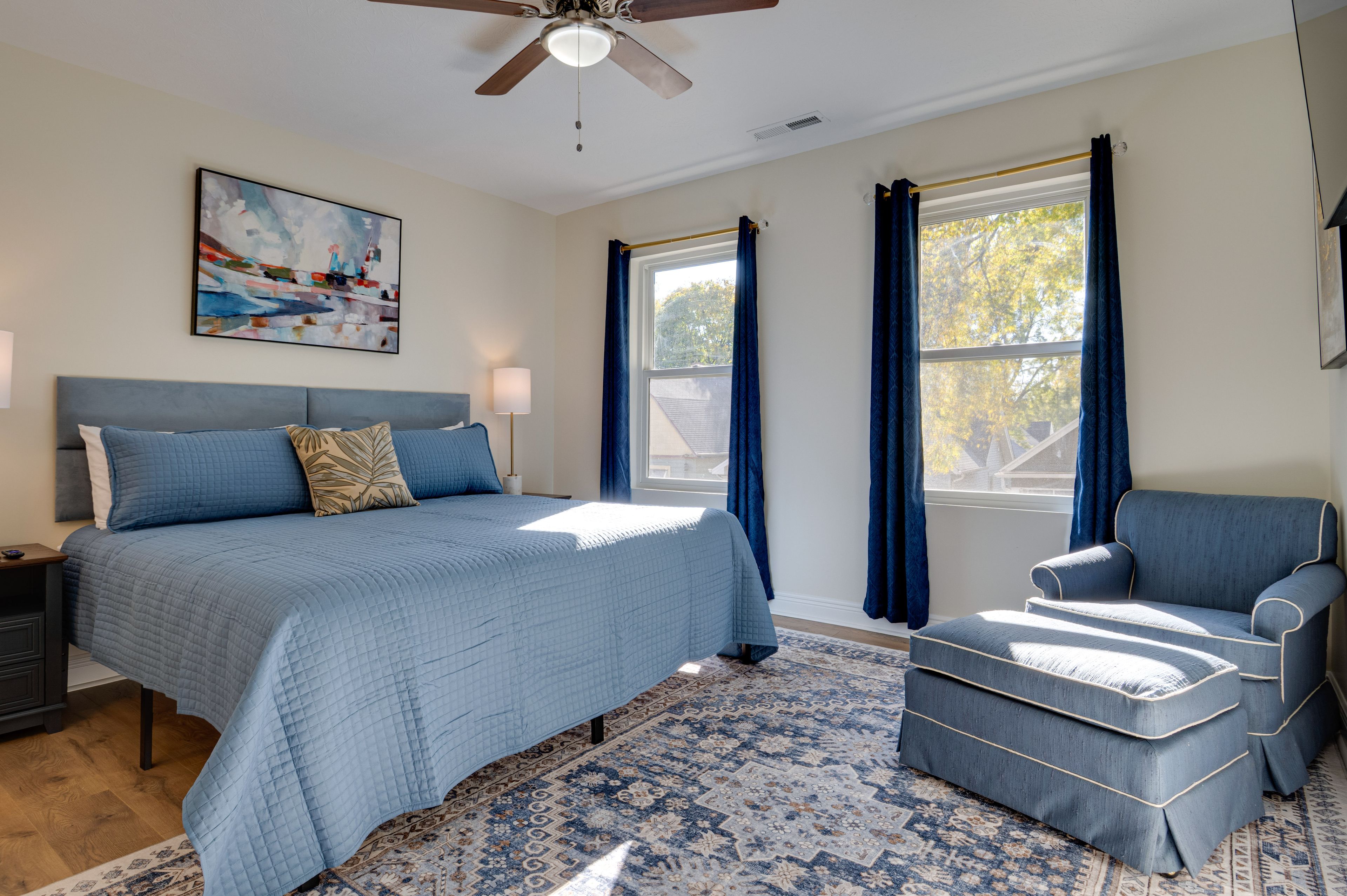 Bedroom 3 | King Bed | Unit 1 | 2nd Floor