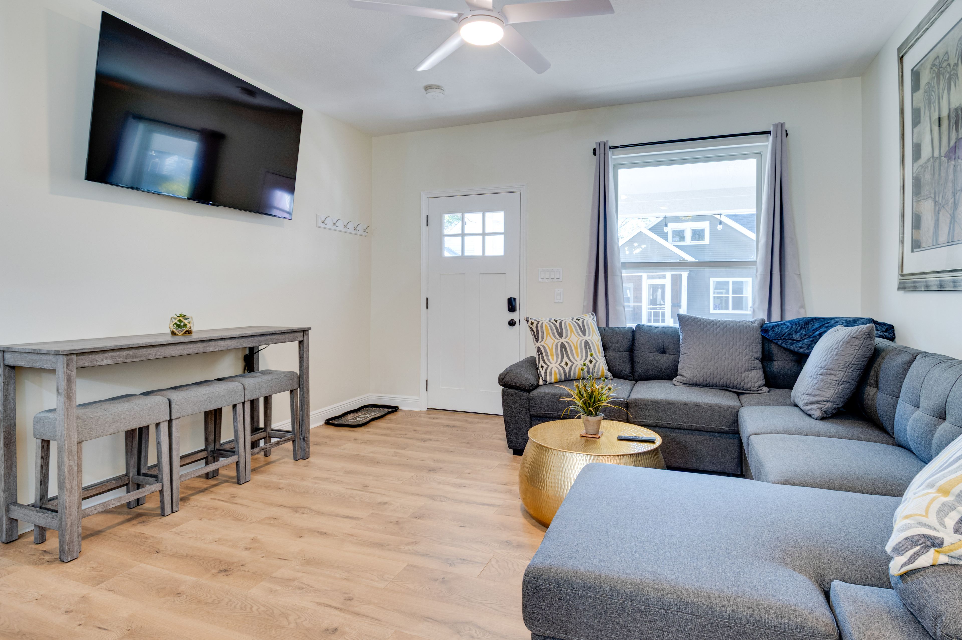 Living Room | Queen Sleeper Sofa | Unit 1 | 1st Floor