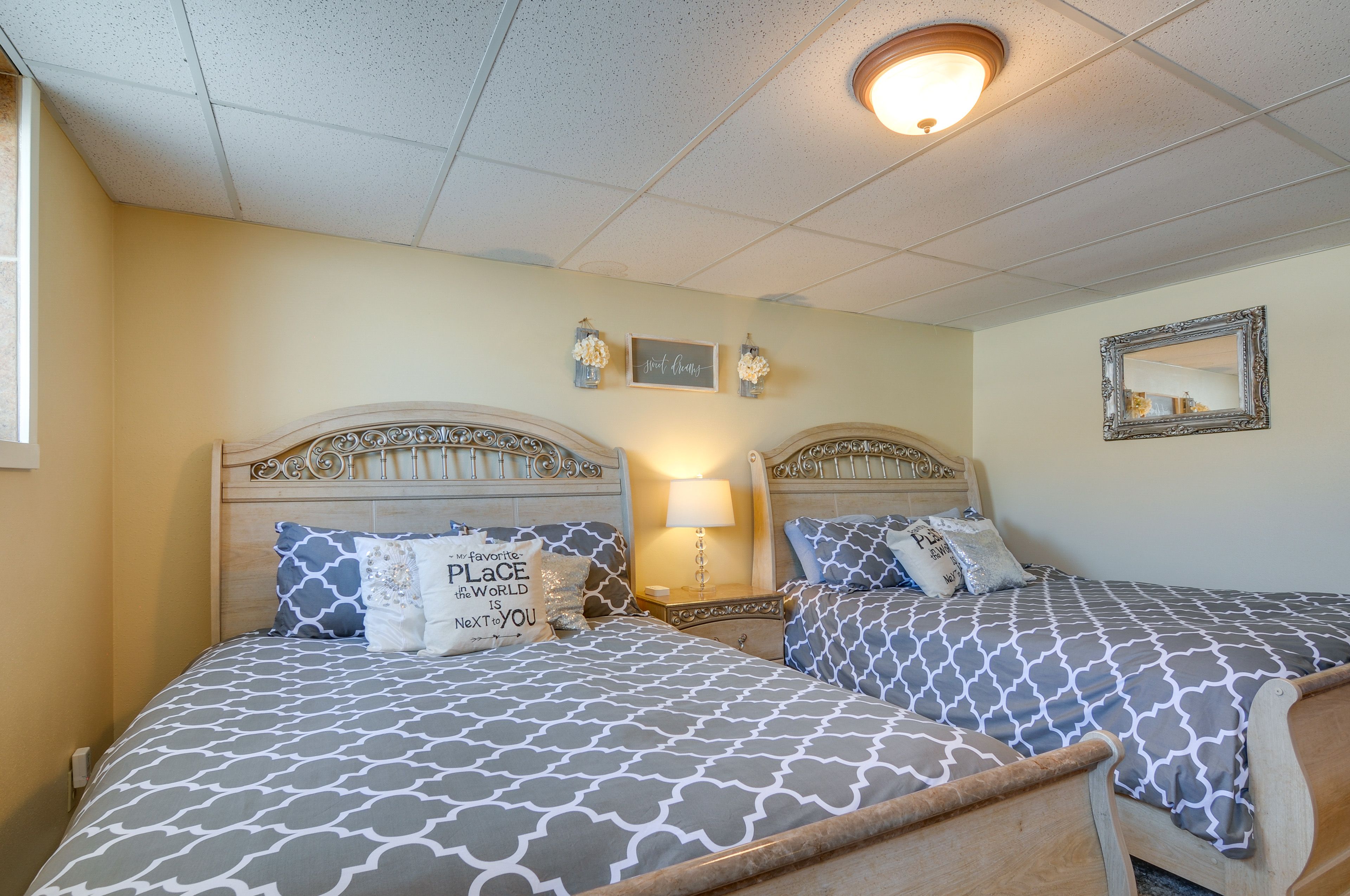 Bedroom 4 | 2 Queen Beds | Lower Level