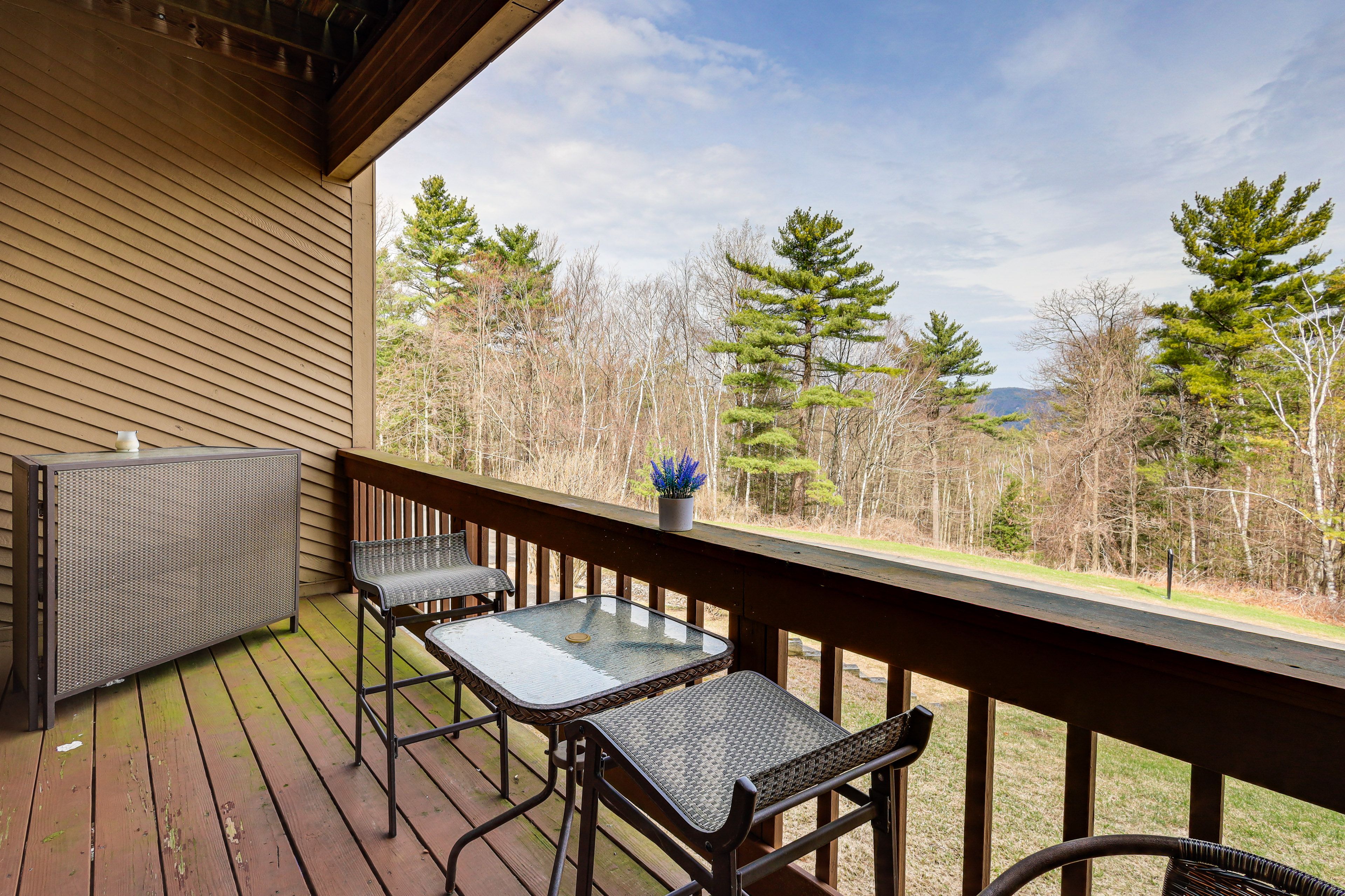 Covered Deck | Dining Table | Gas Grill