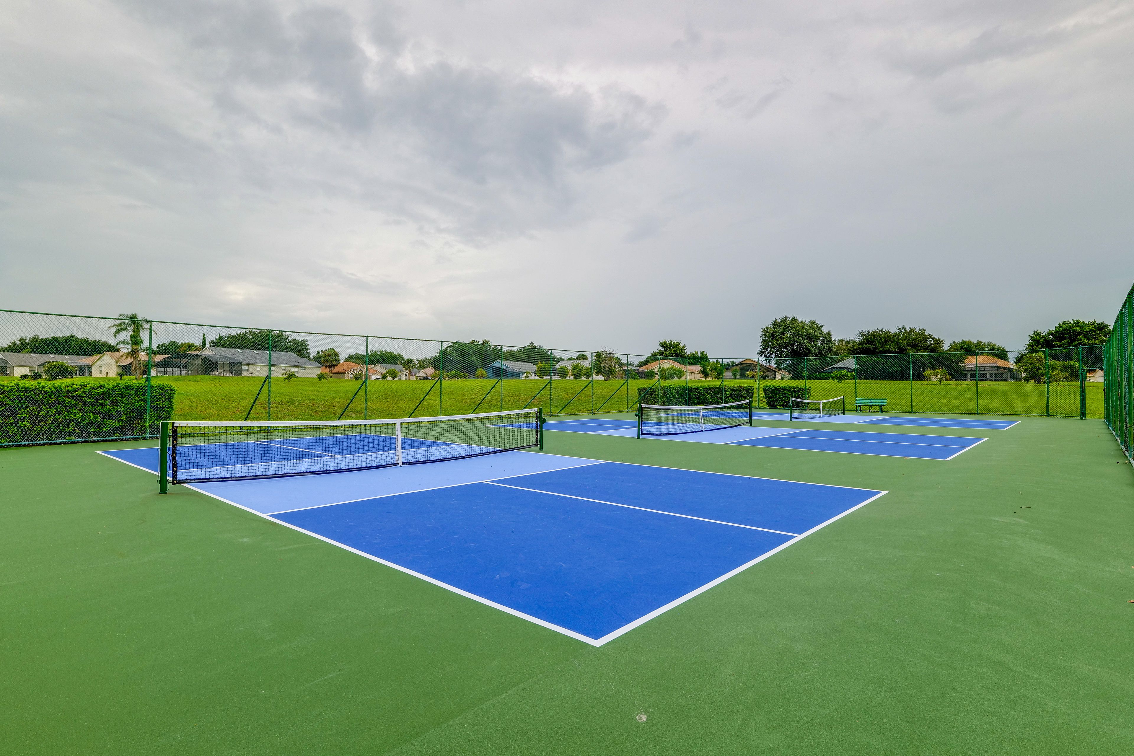 Access to Community Pickleball & Tennis Courts