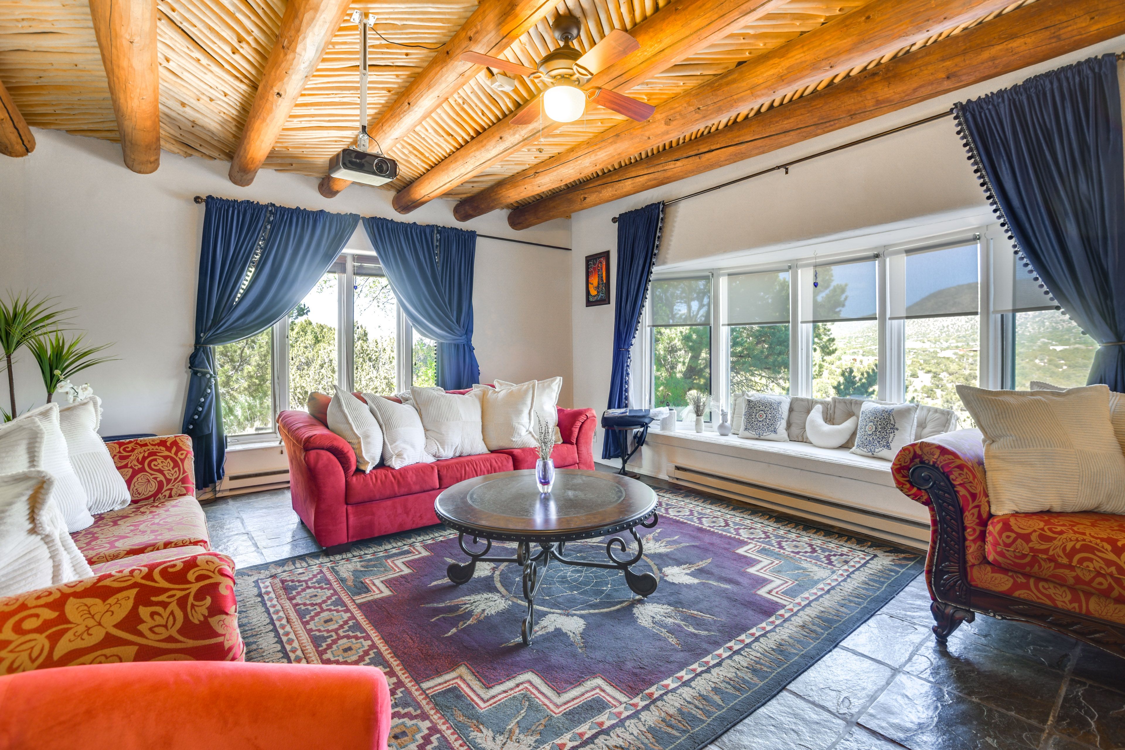 Living Room | Projector | Queen Sleeper Sofa | Main Level