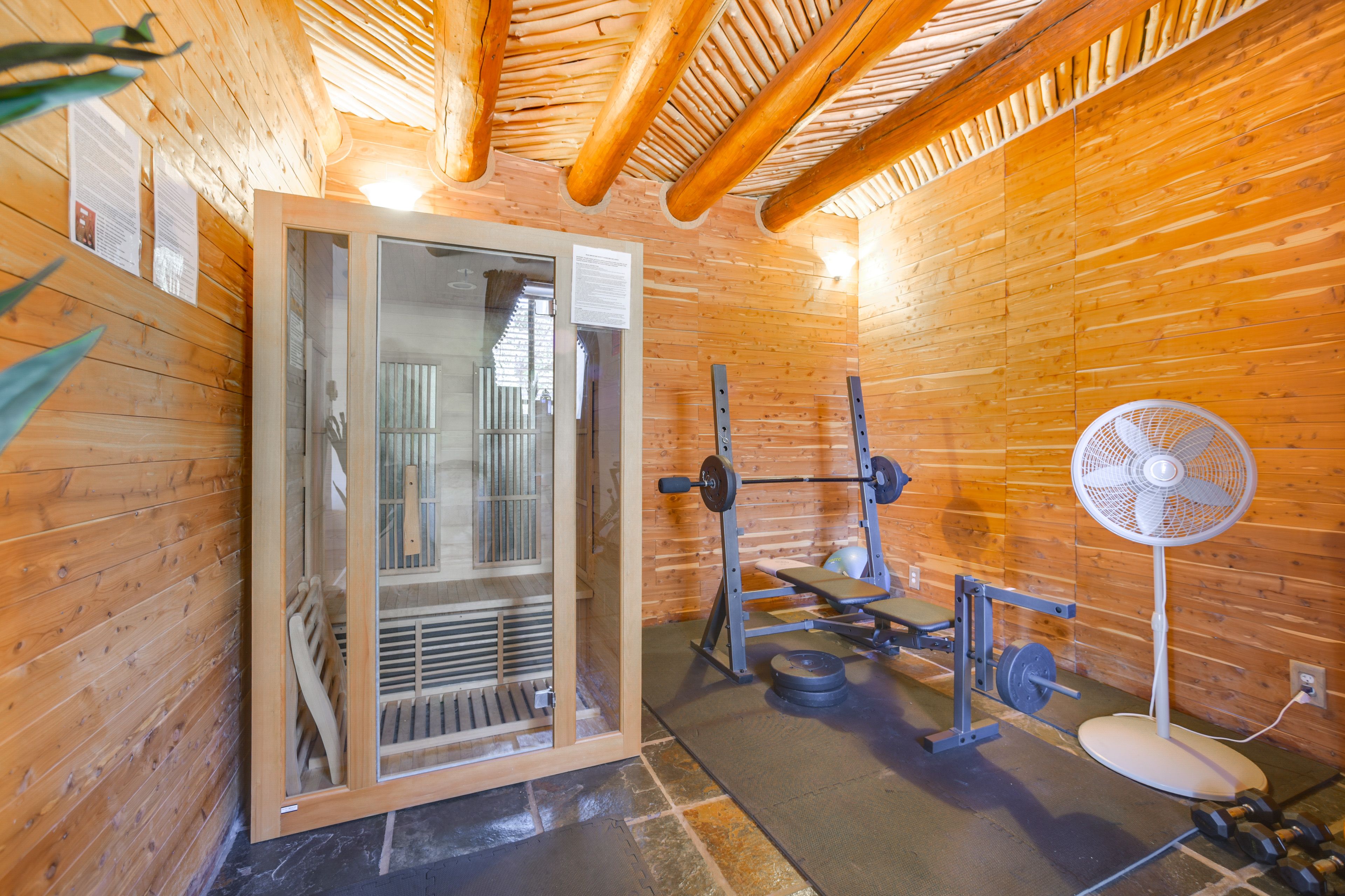 Home Gym | Exercise Bike | Sauna