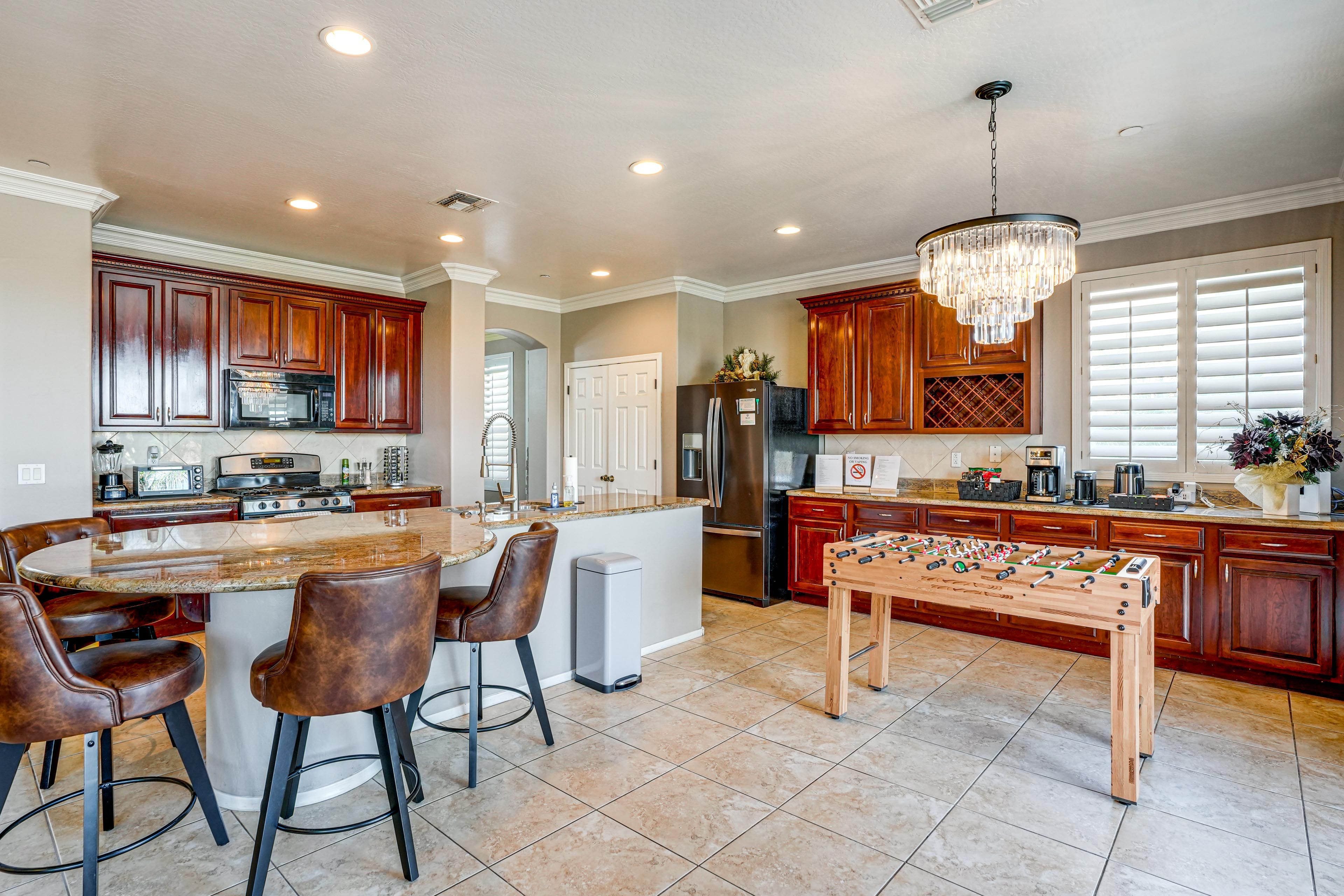 Kitchen & Game Room | 1st Floor