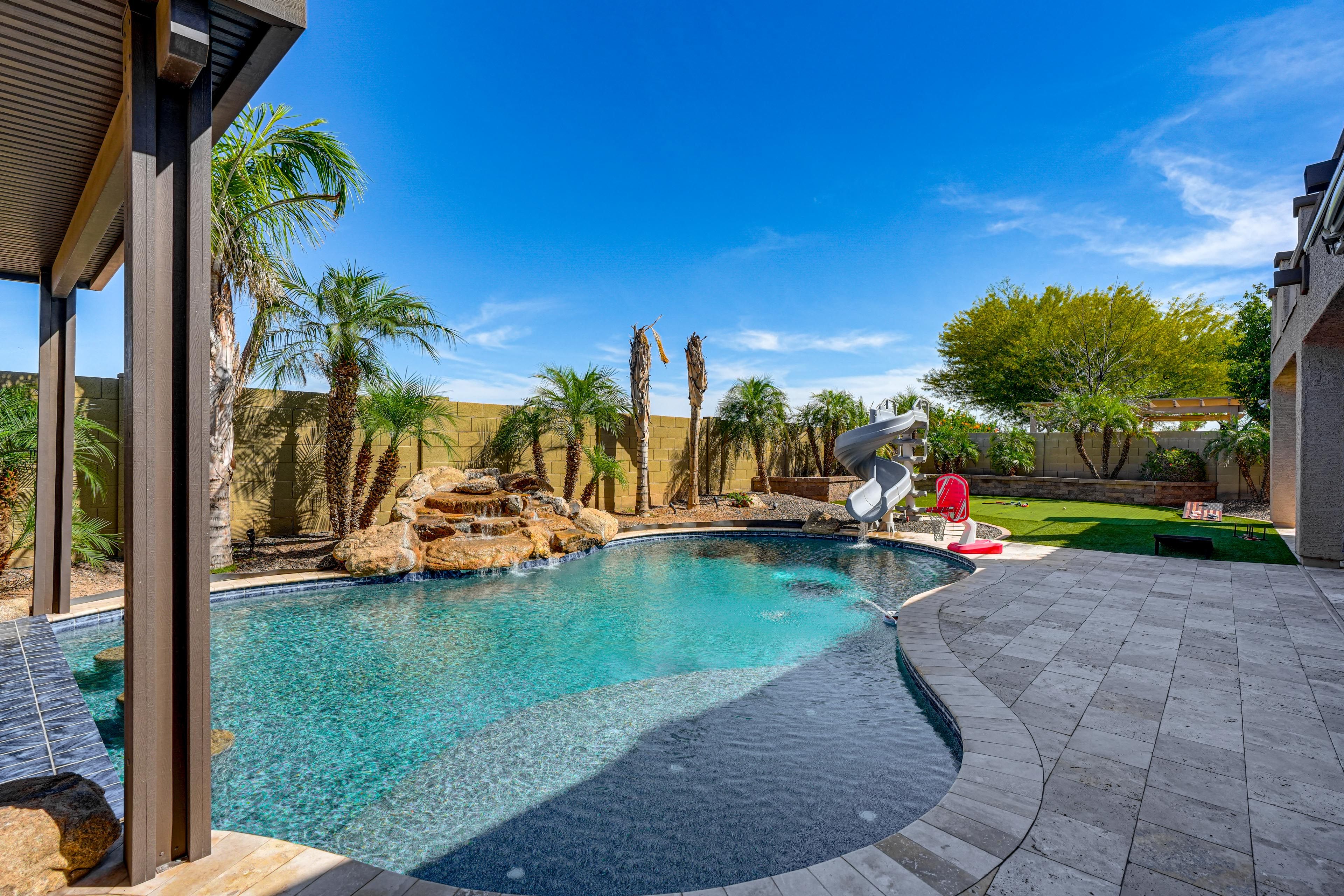Private Backyard w/ Pool