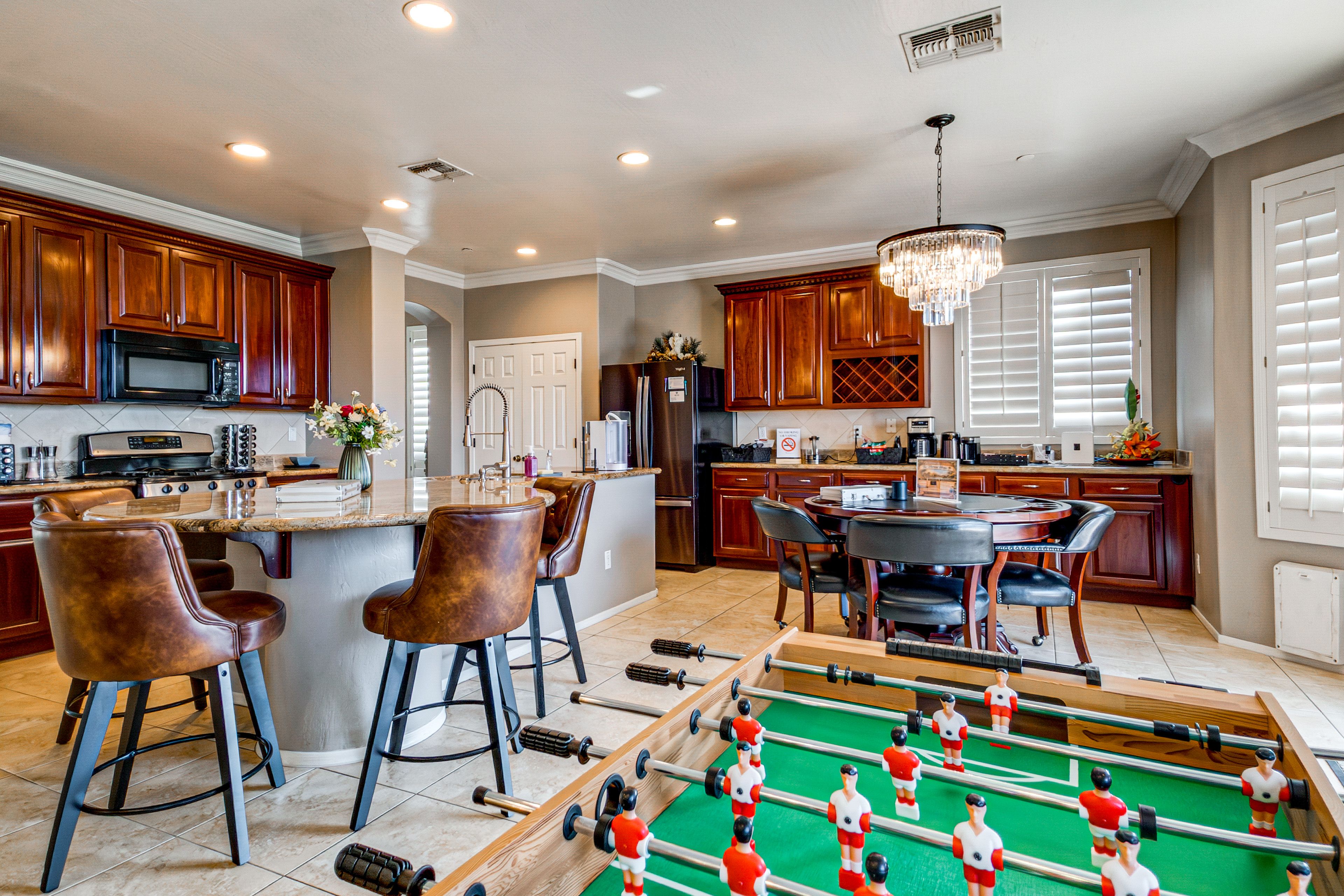 Game Room & Kitchen | 1st Floor