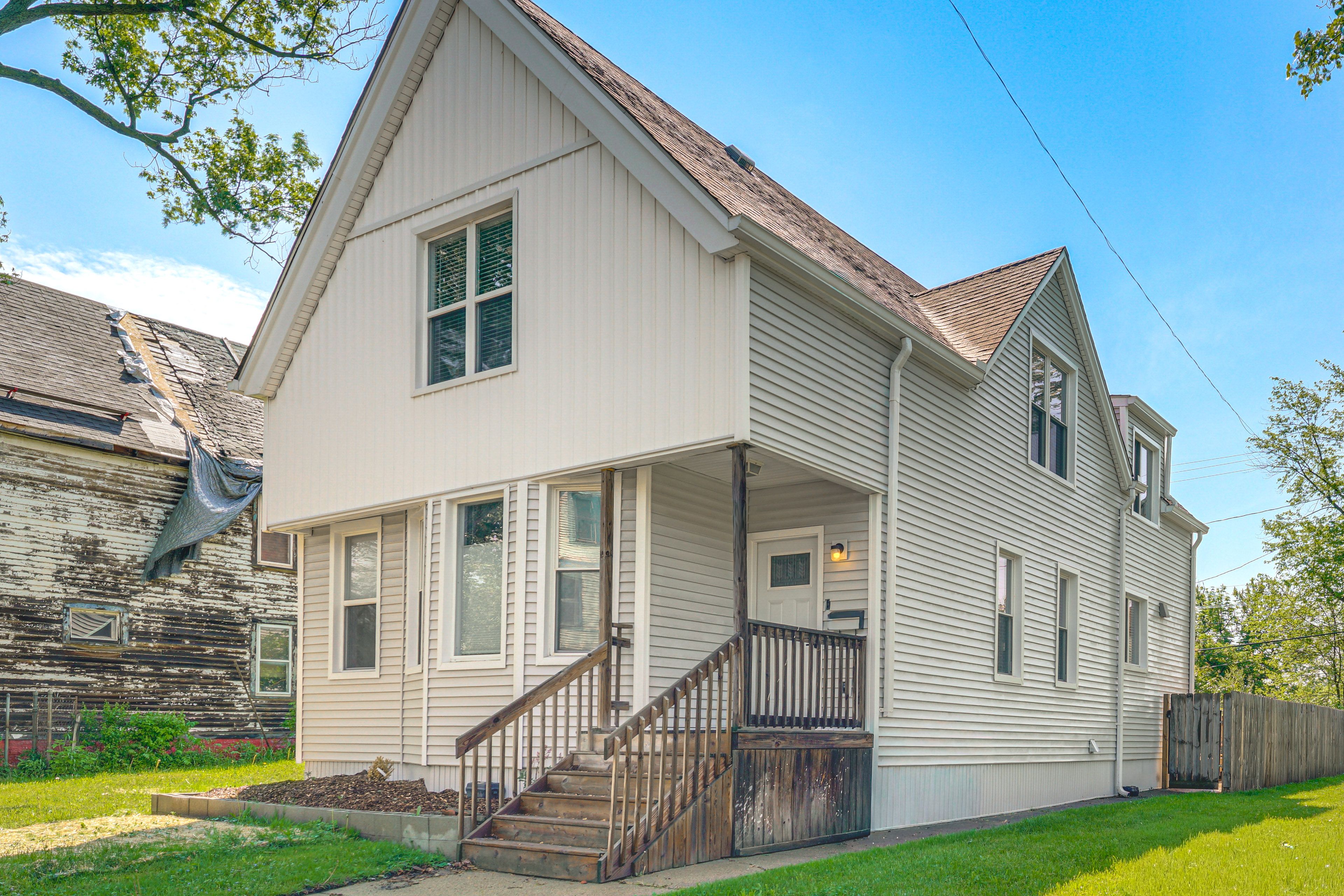 Exterior | Free Street Parking (First-Come, First-Served)