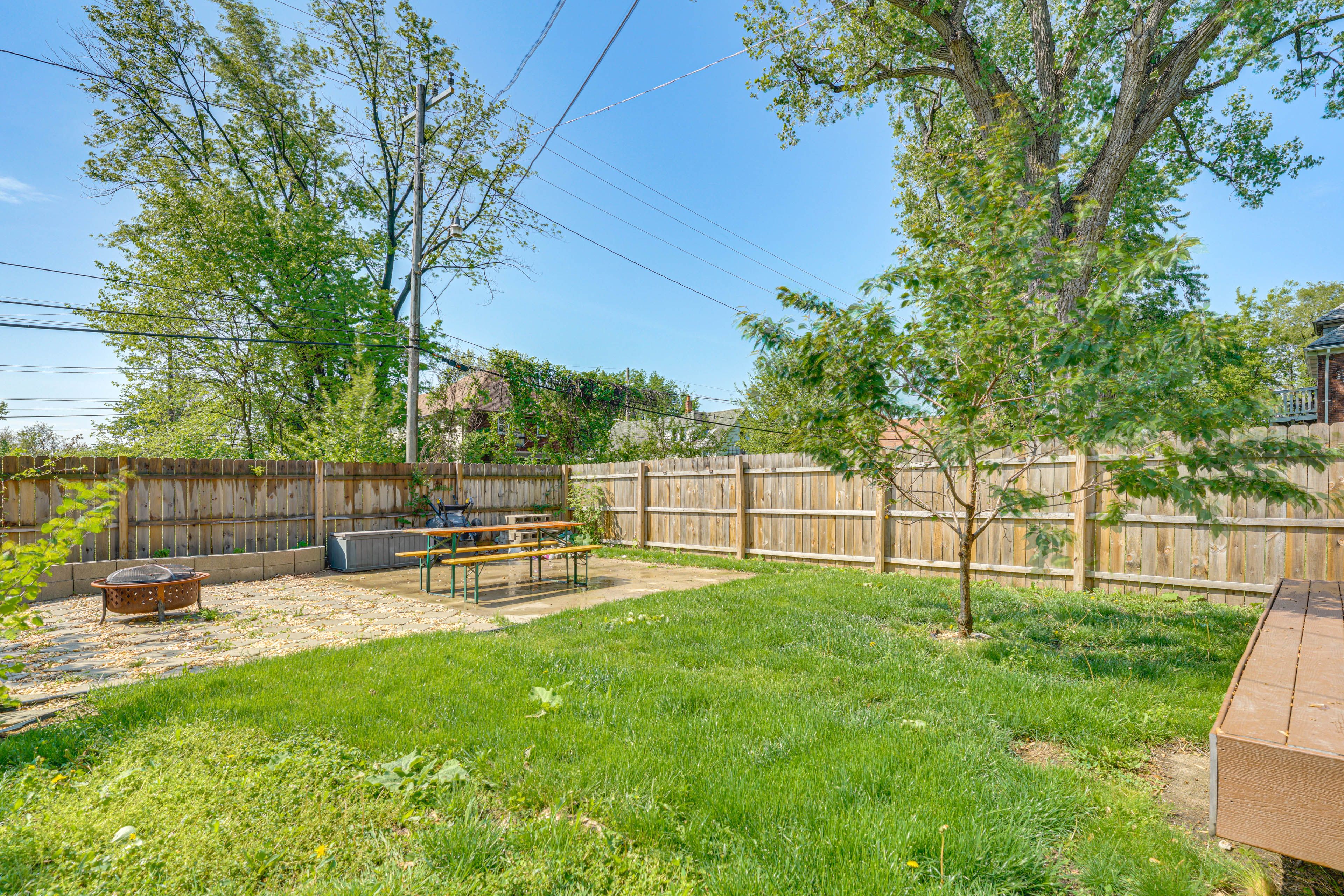 Fenced Yard