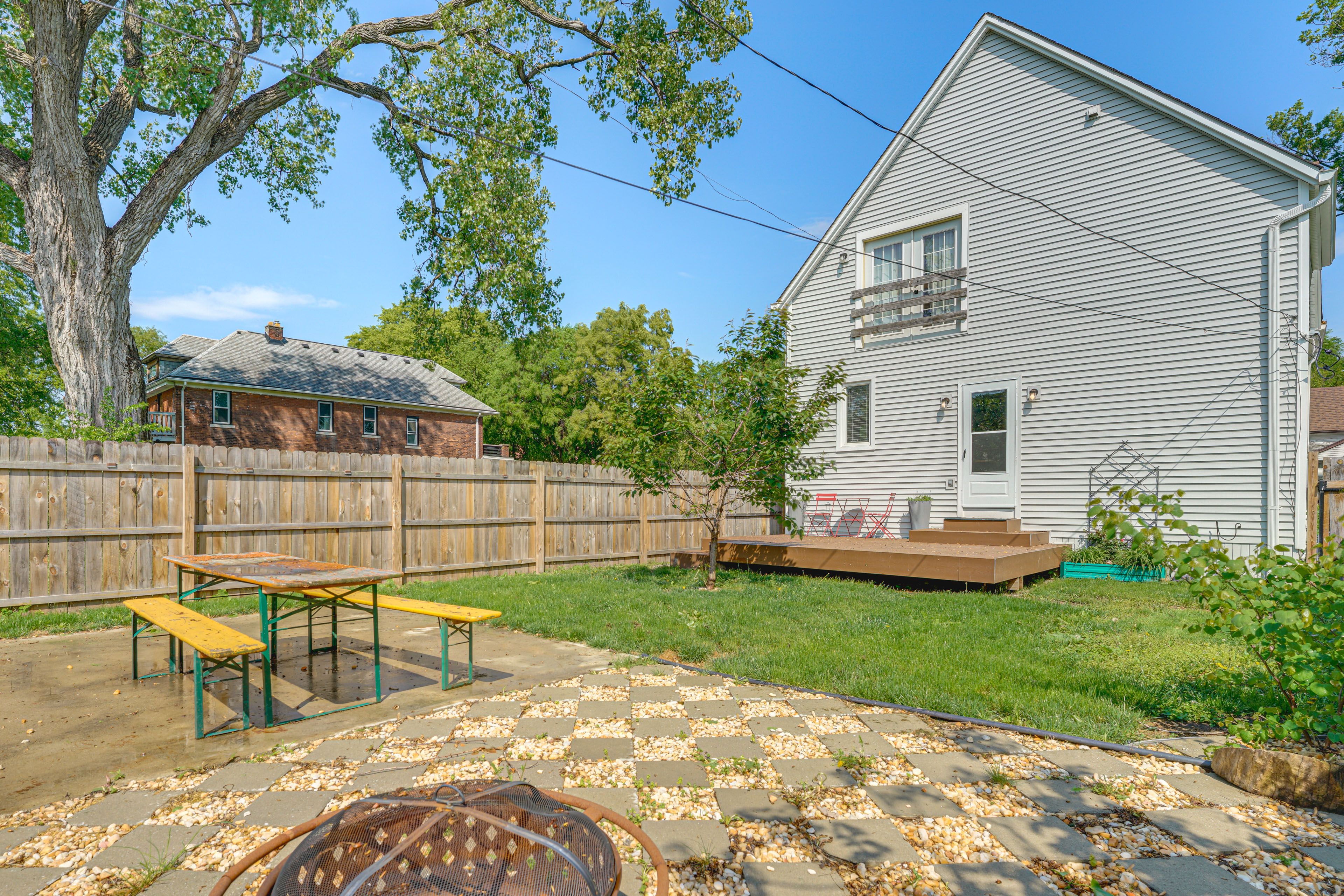 Fenced Yard