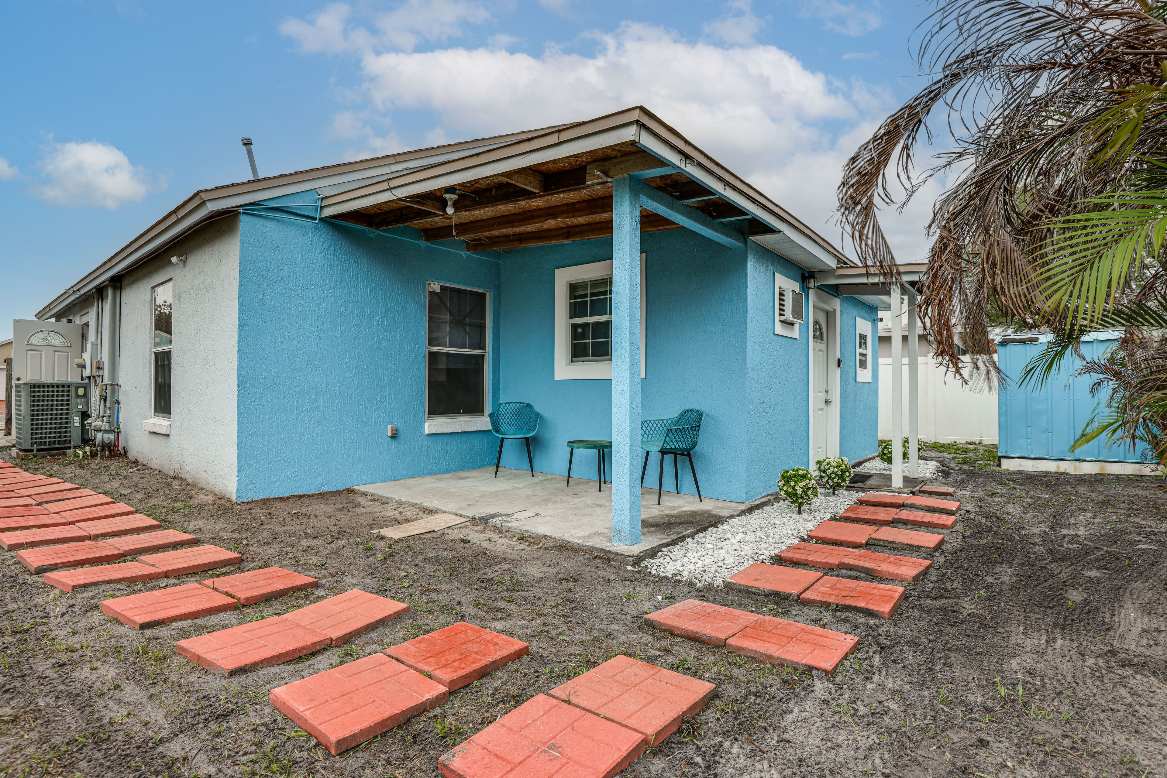 Studio Entrance | Private Patio