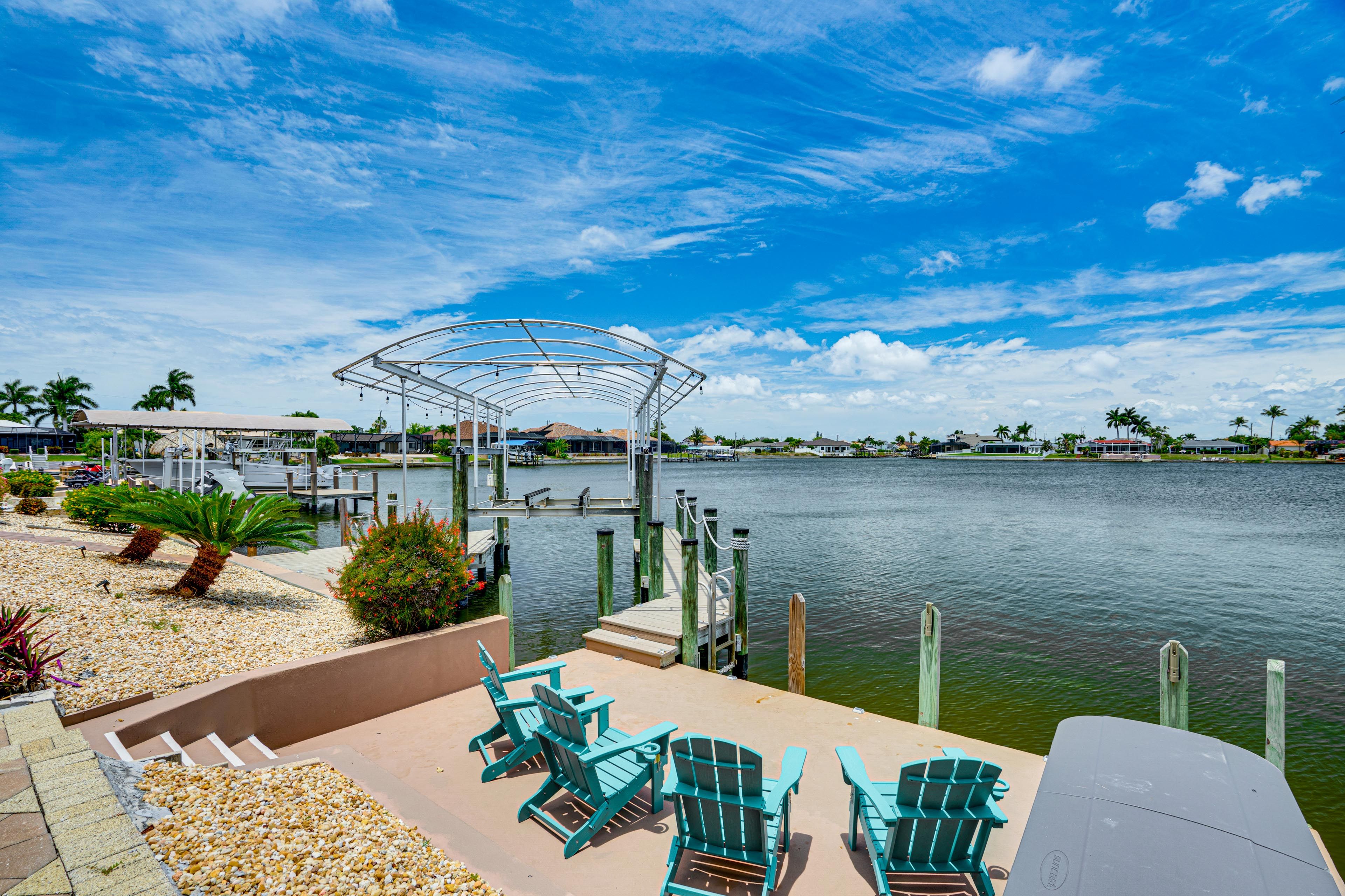 Private Dock | Canal Views