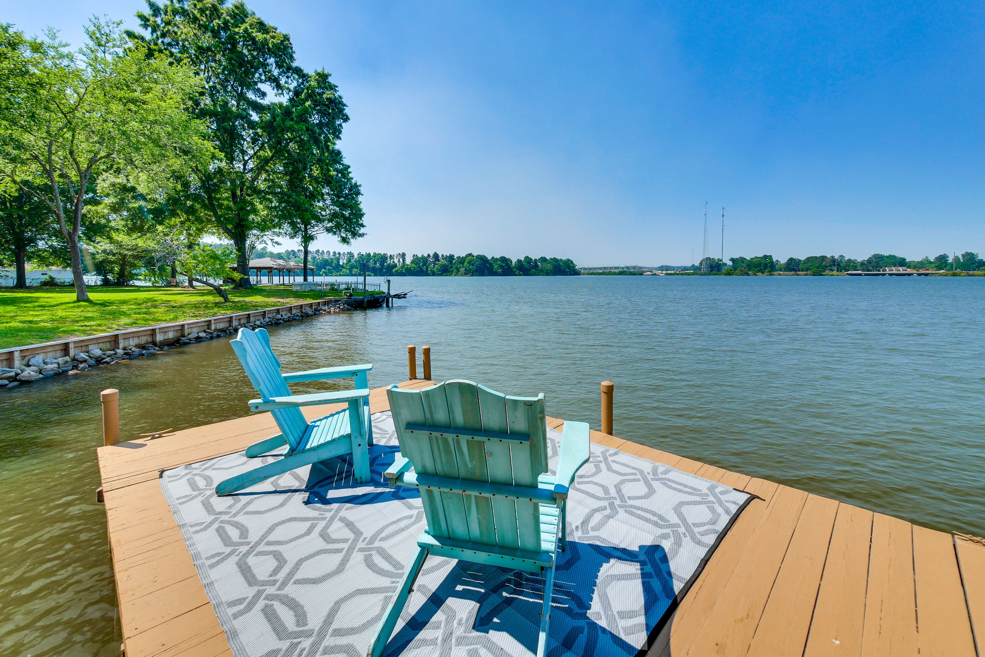 Milledgeville Vacation Rental | 3BR | 2BA | 1,723 Sq Ft | 2 Steps to Enter