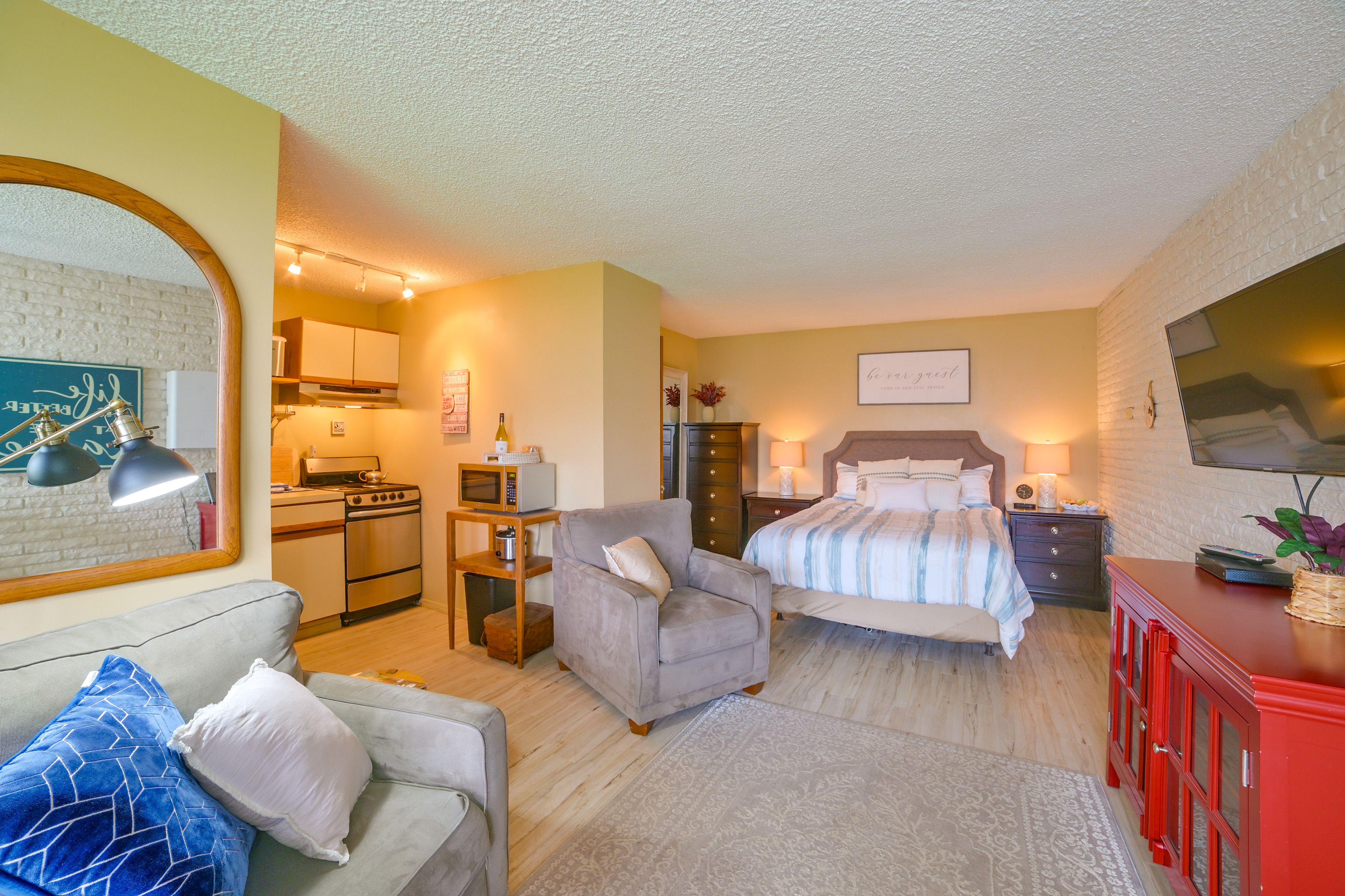 Conway Vacation Rental | Studio | 1BA | 1,000 Sq Ft