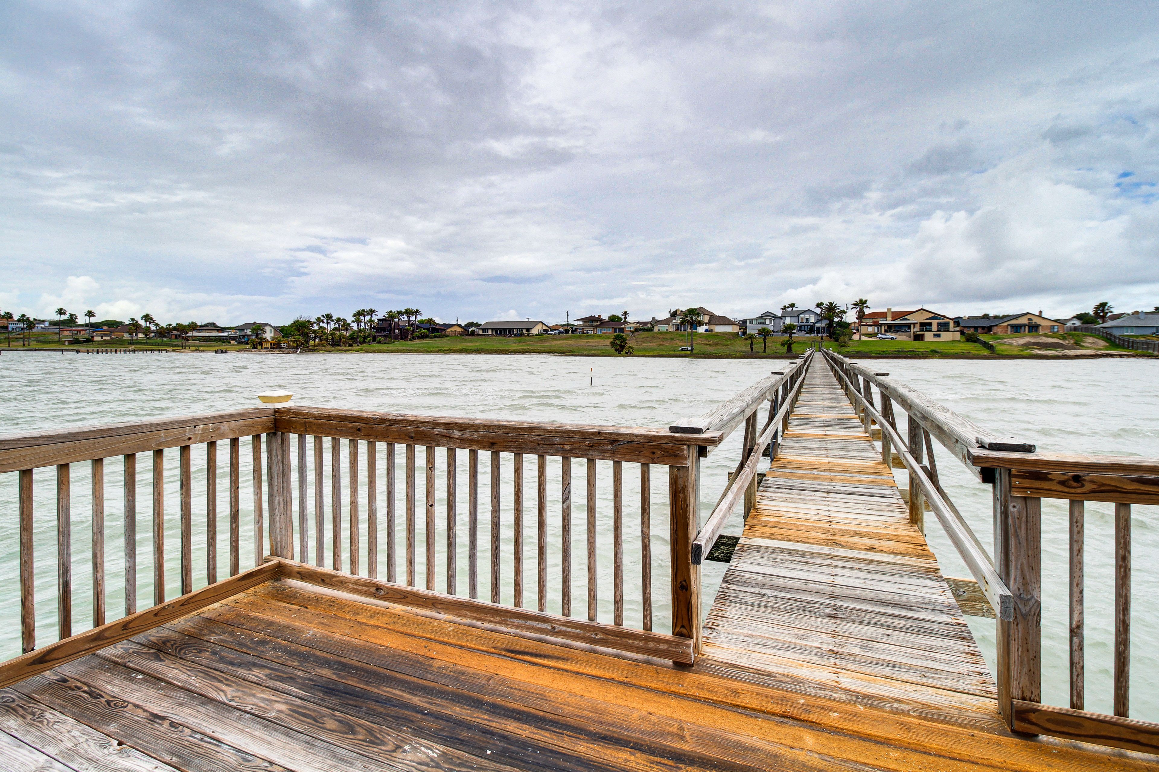 Exterior | Private Pier | Corpus Christi Bay Access