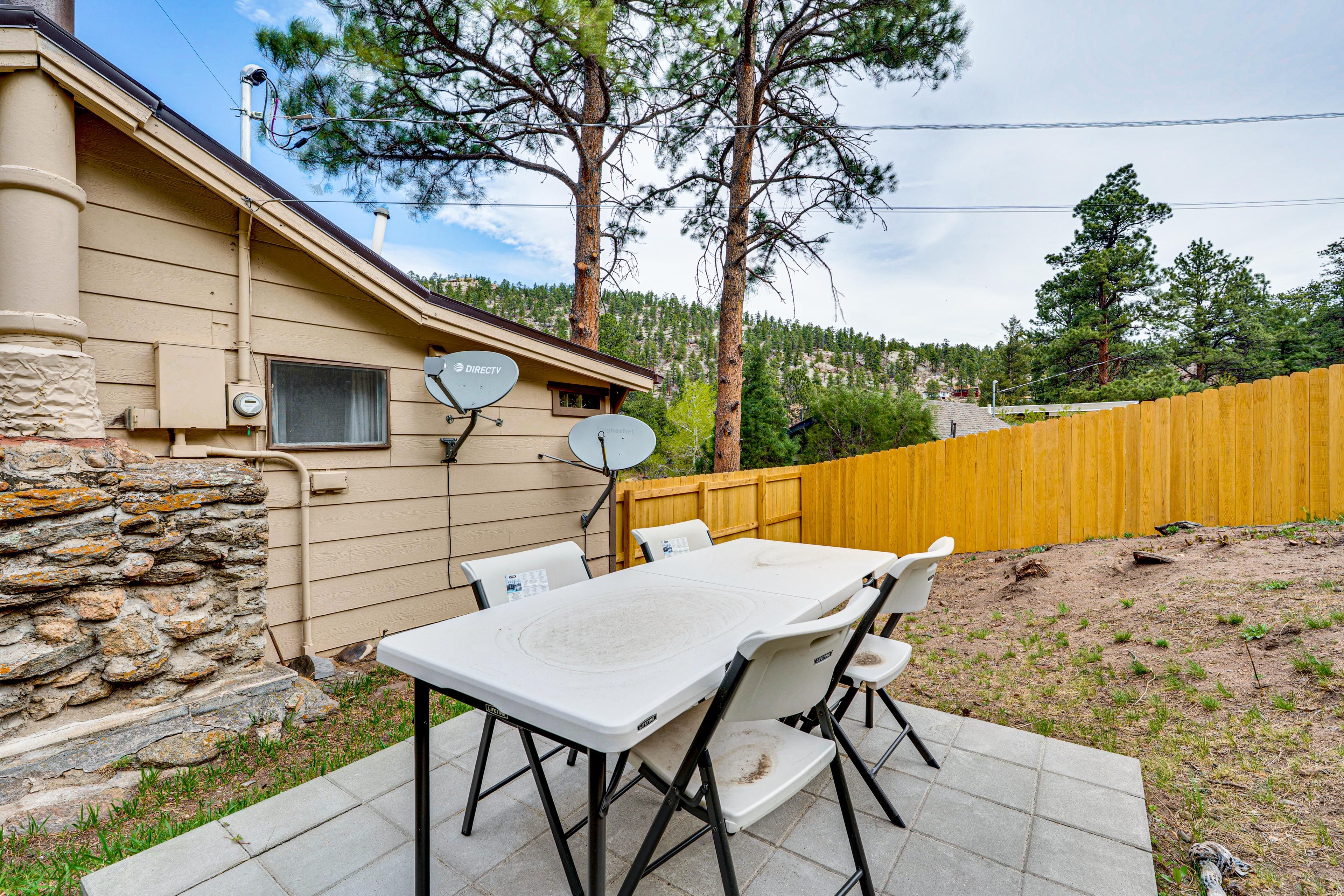 Private Backyard Area