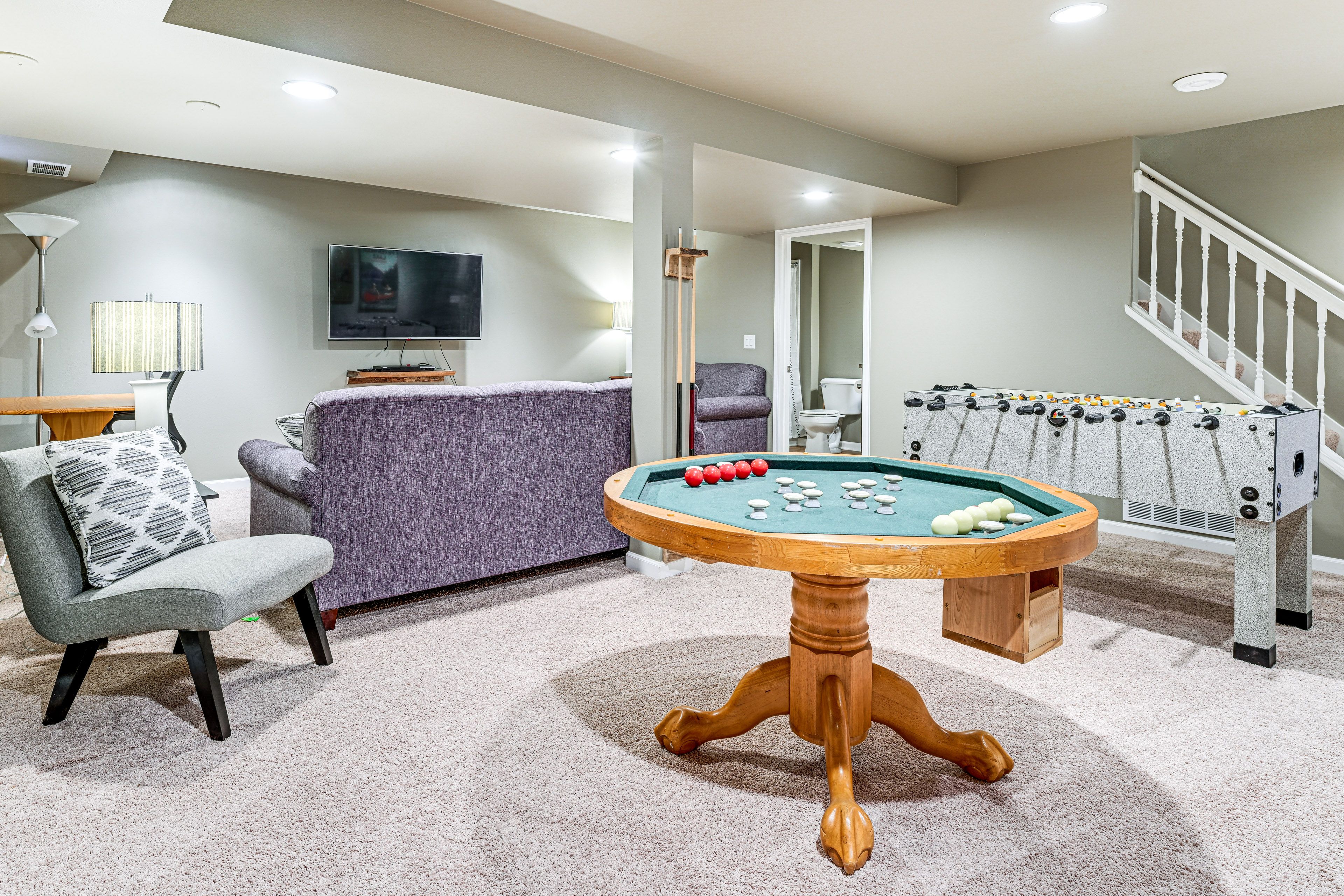 Game Room | 2 Twin Sleeper Sofas | Lower Level