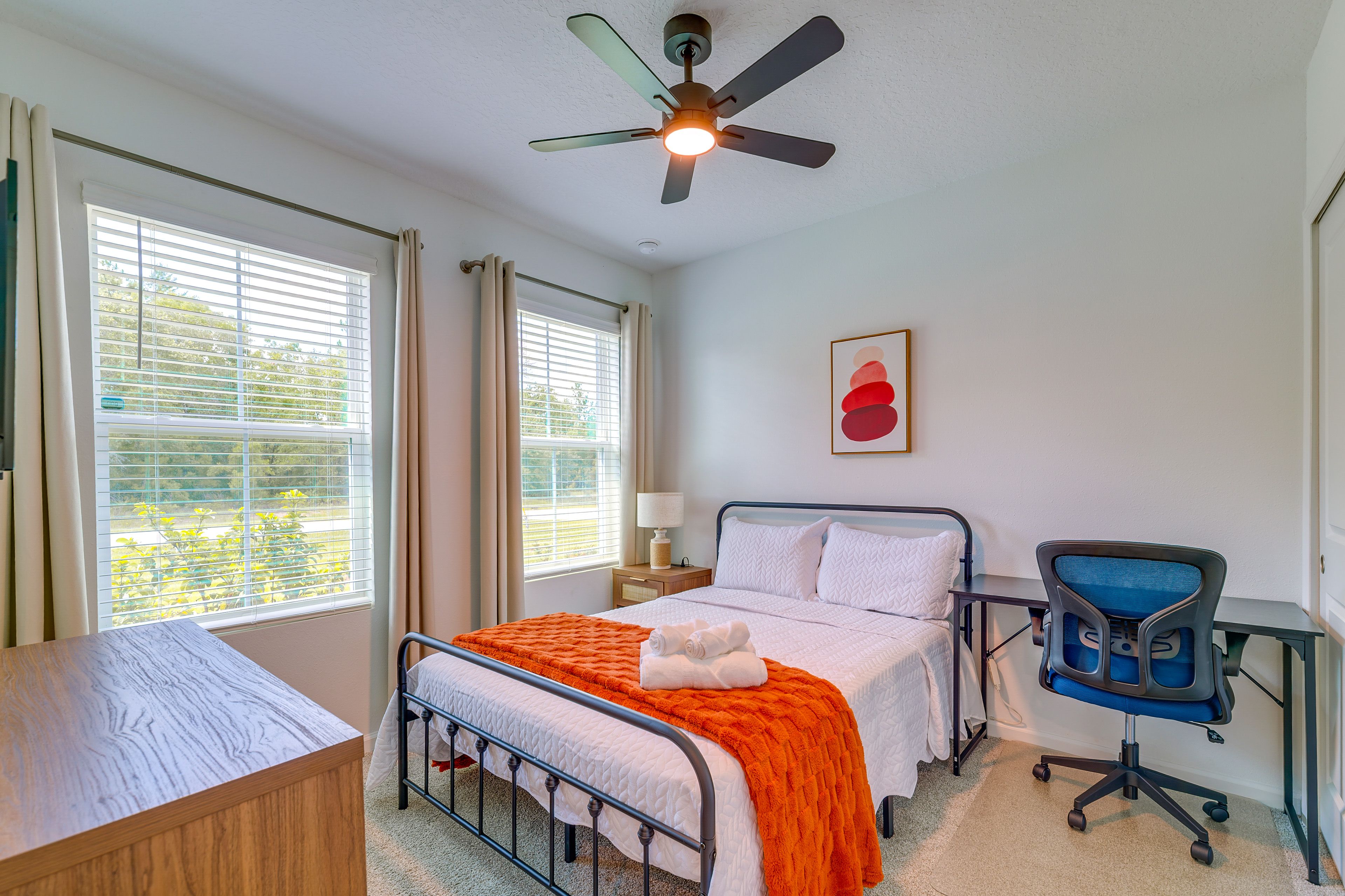 Bedroom 3 | Full Bed | Smart TV