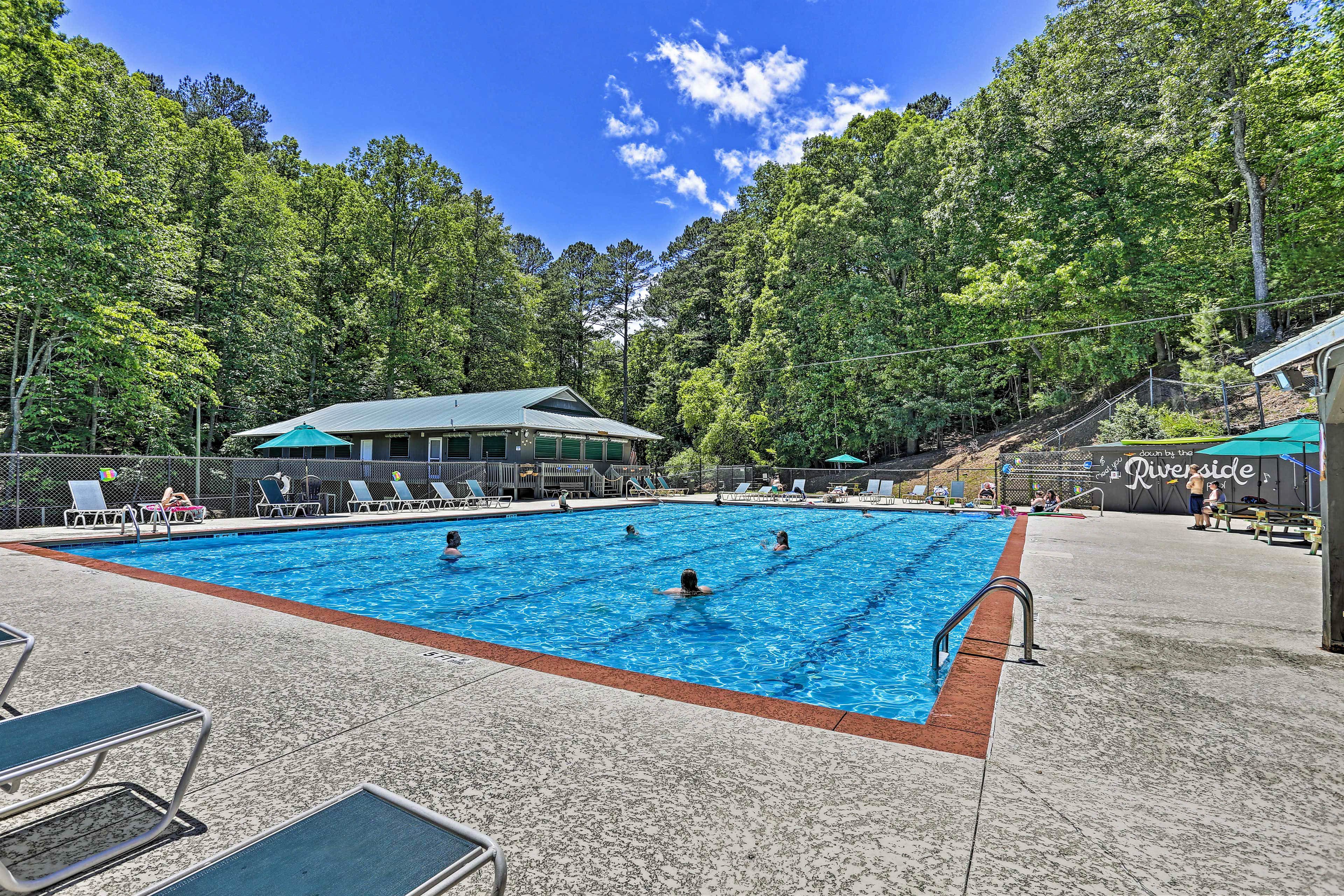 Located in Coosawattee River Resort | Indoor & Outdoor Pools