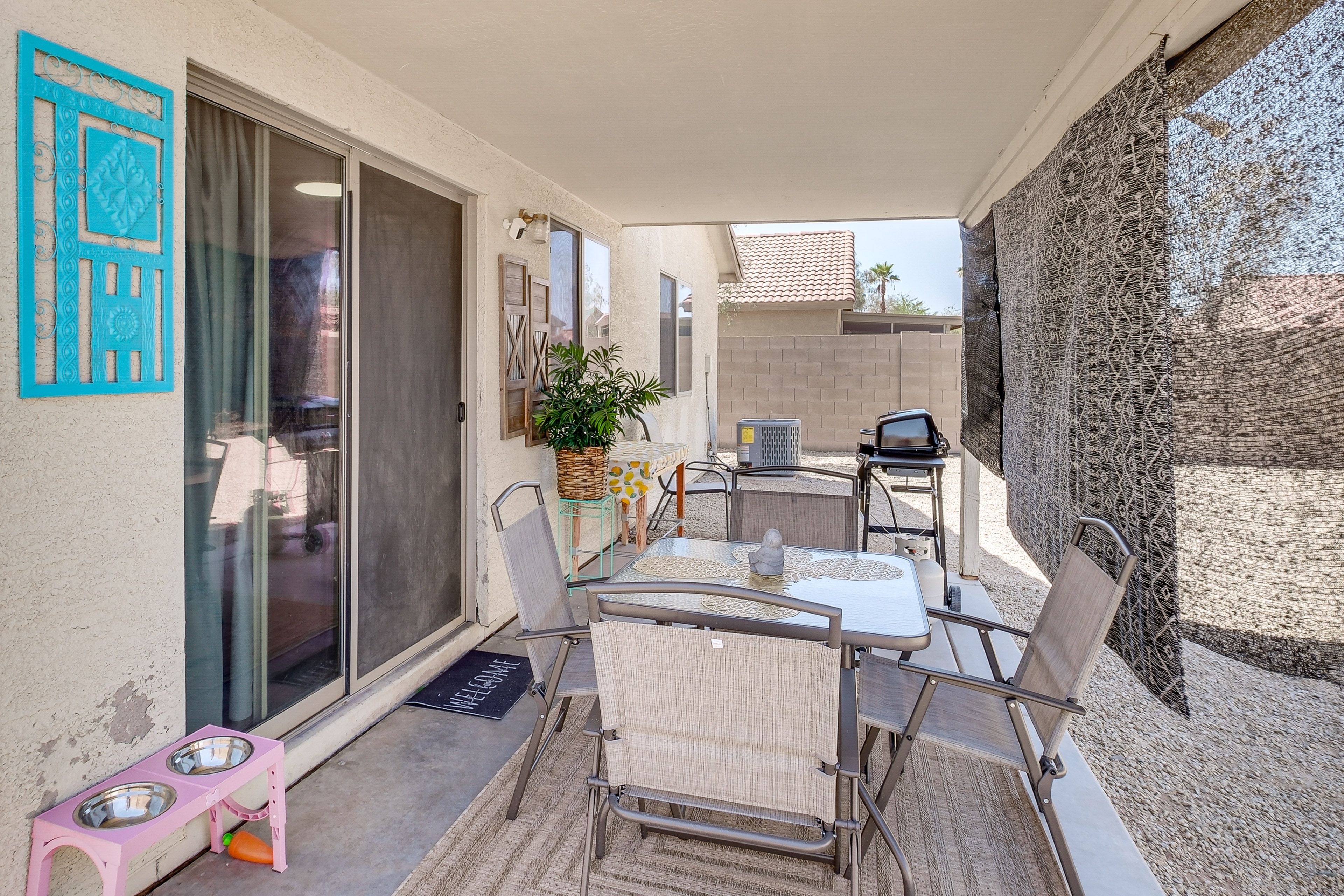 Covered Patio | Dining | Gas Grill