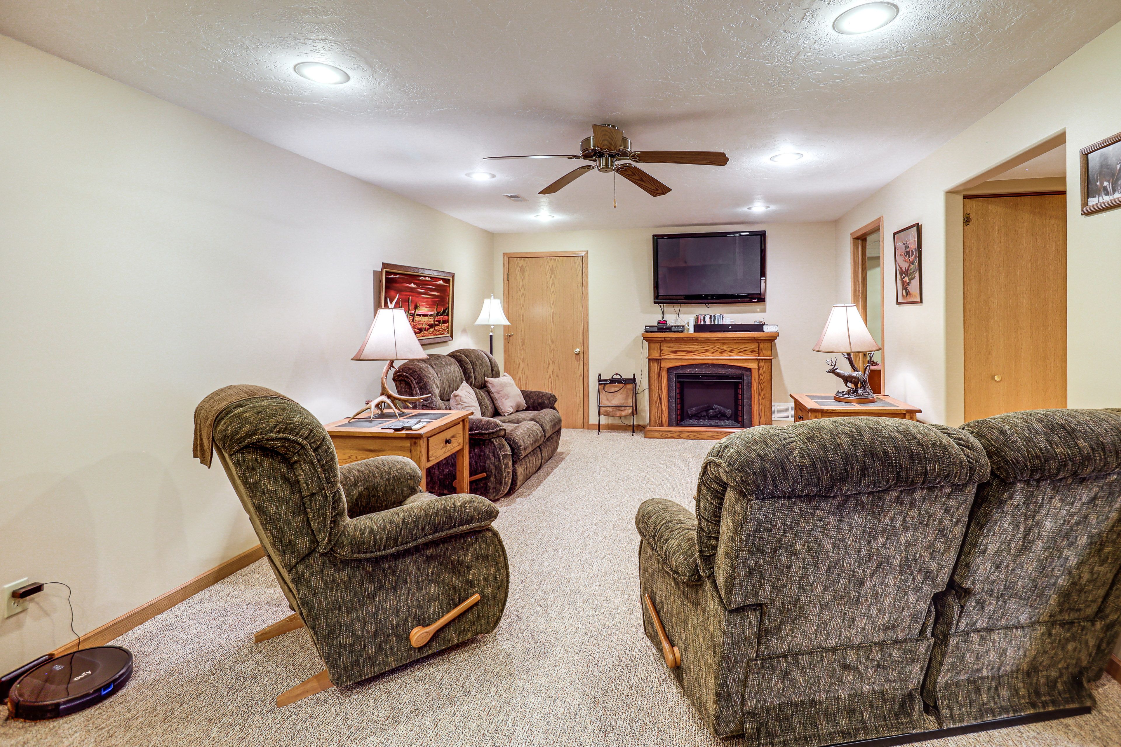 Basement Living Area