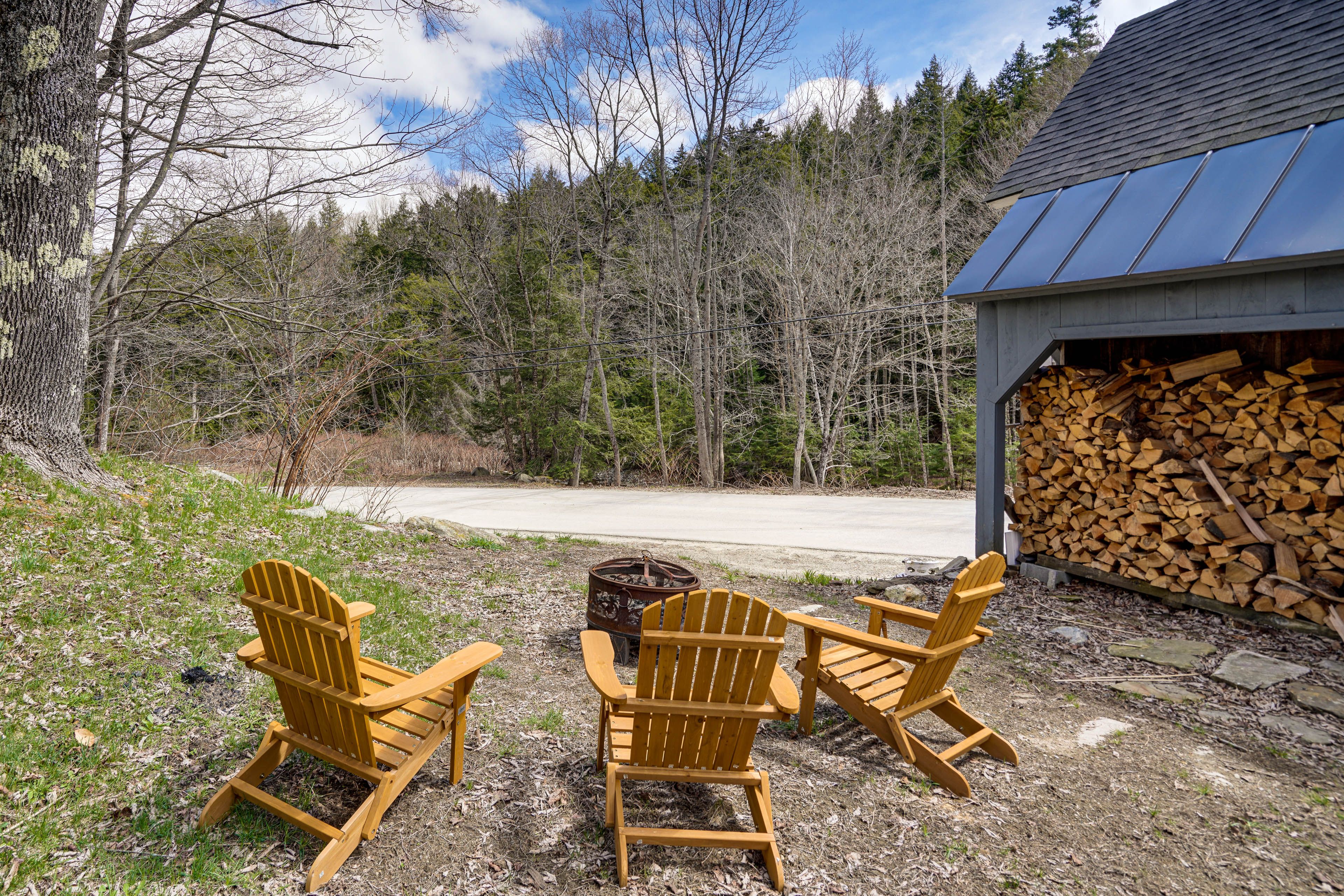 Wood-Burning Fire Pit
