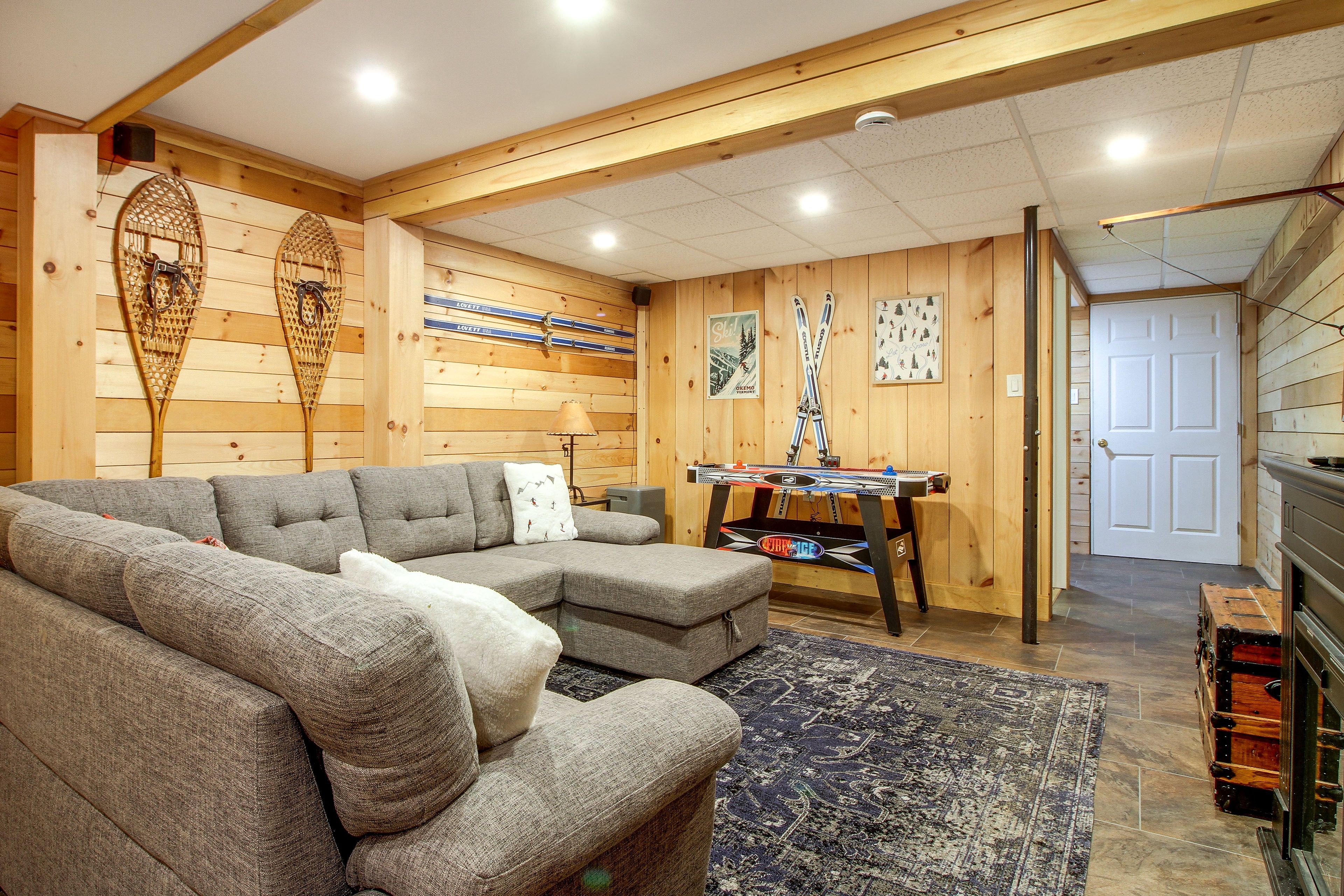 Lower Living Area | Basement