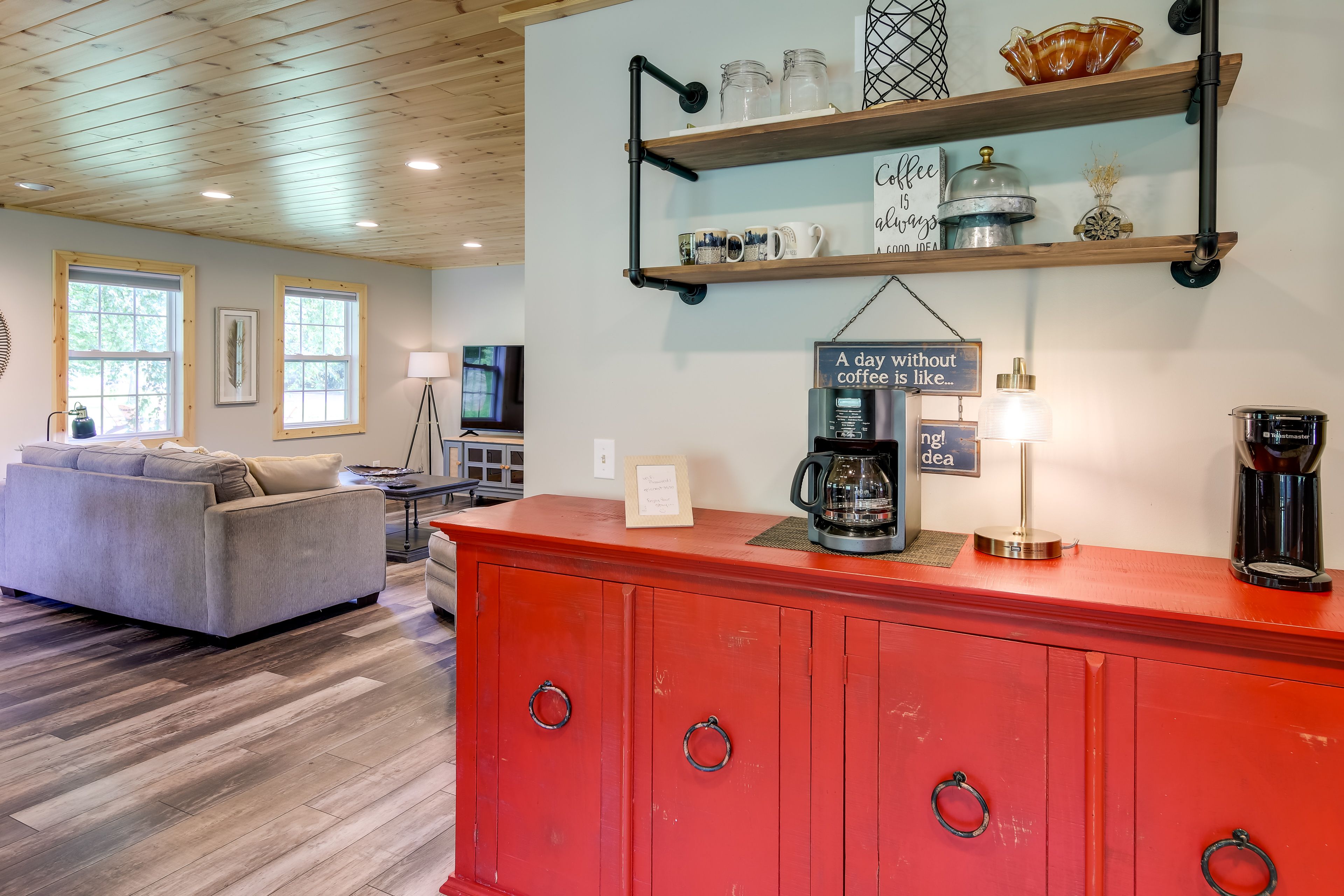 Coffee Bar | Guest Cabin