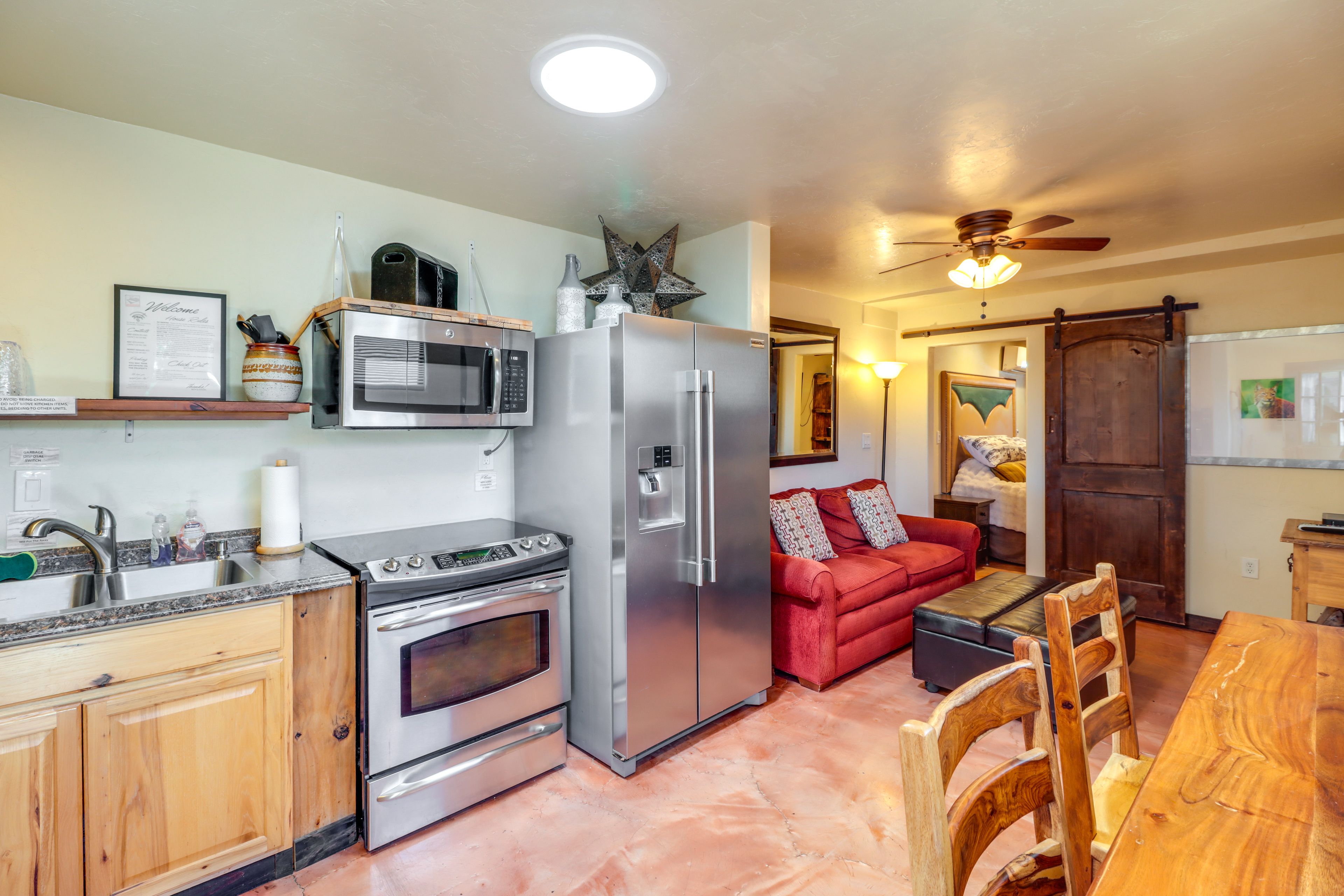 Living Room | Casita C | Sleeper Sofa