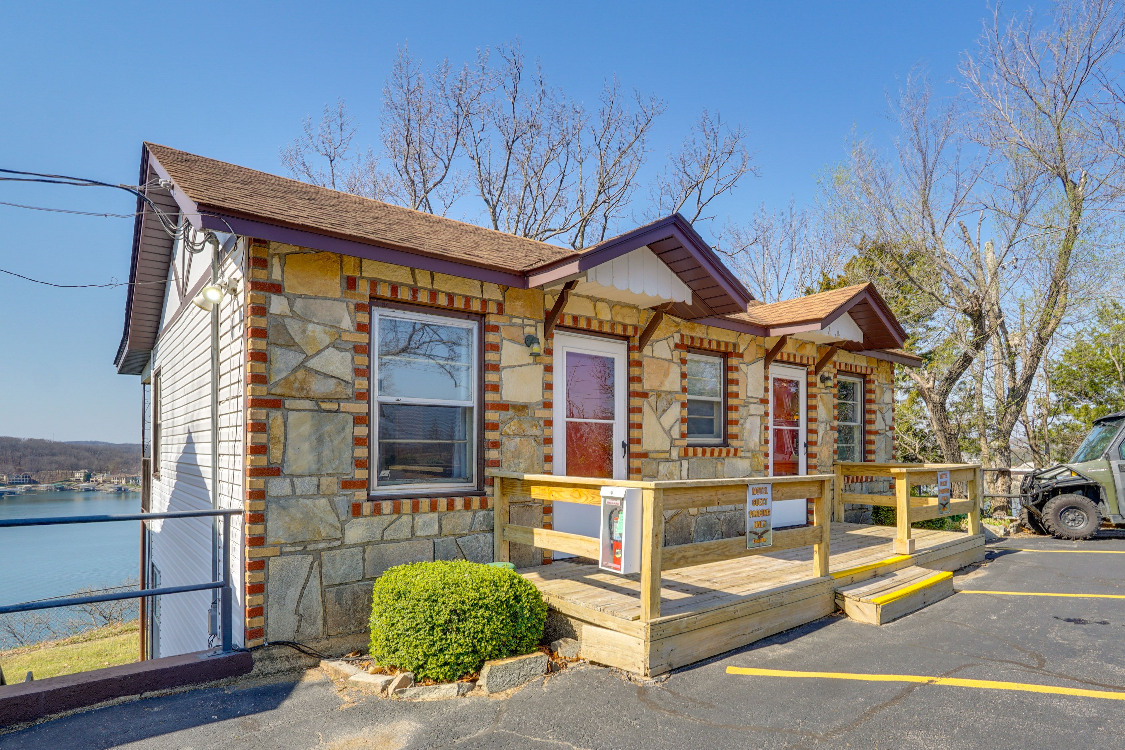 Upper-Level Exterior | Community Parking Lot (First-Come, First-Served)